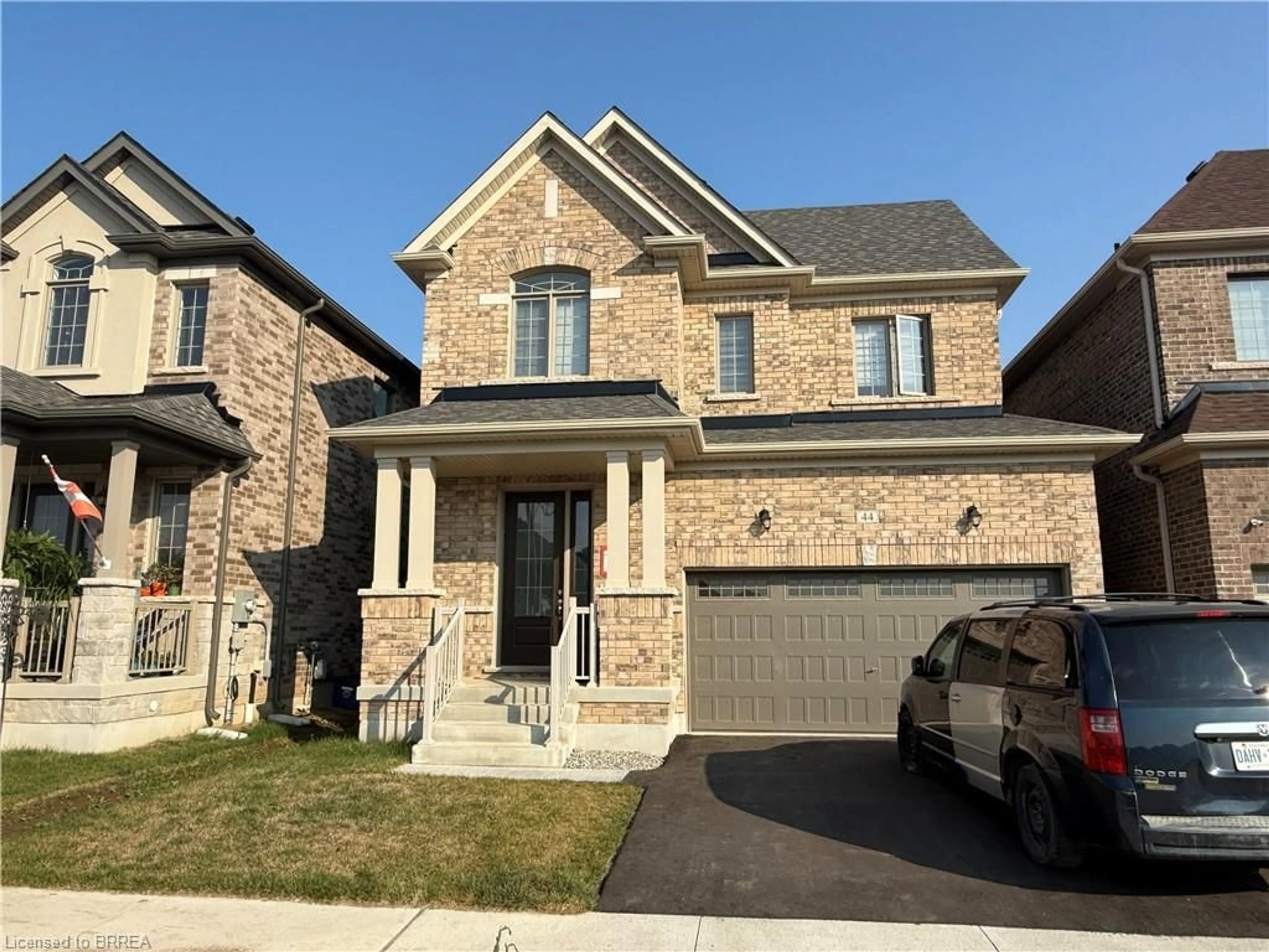 Home with brick exterior material, street for 44 Eccleston St, Brantford Ontario N3T 0X4