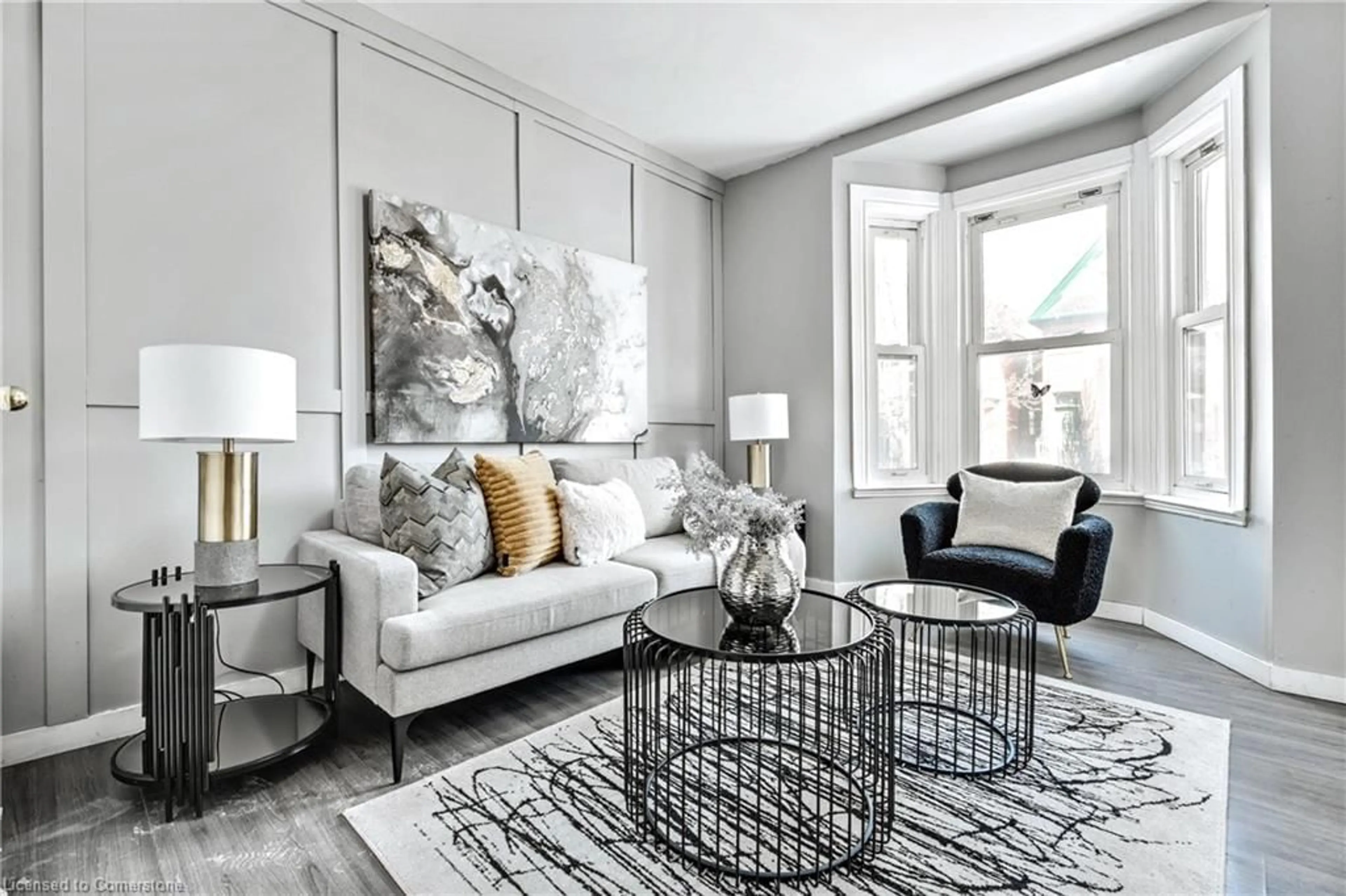 Living room with furniture, unknown for 381 Herkimer St, Hamilton Ontario L8P 2J2