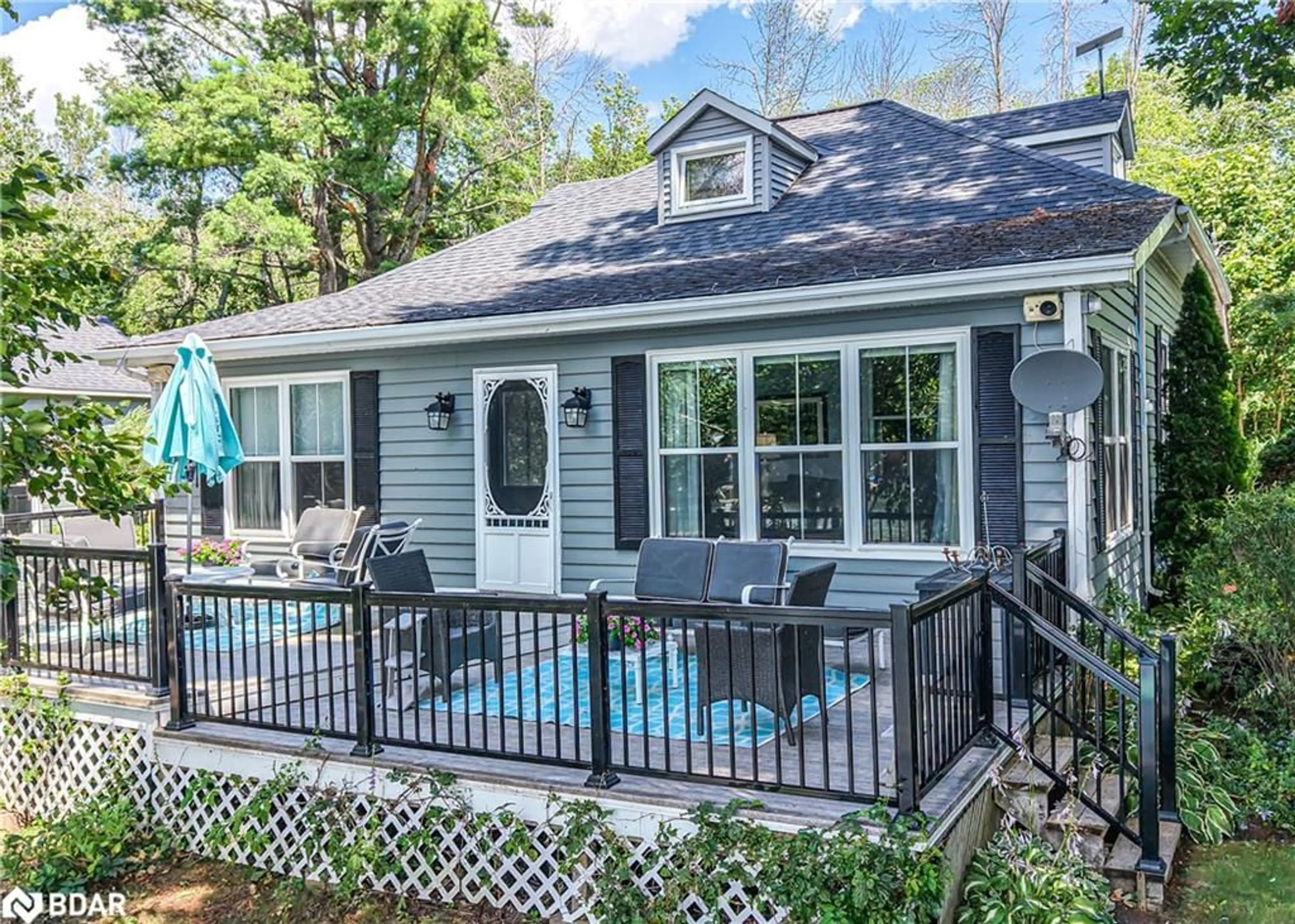 Home with vinyl exterior material, water/lake/river/ocean view for 6888 Pentland Lane, Washago Ontario L0K 2B0