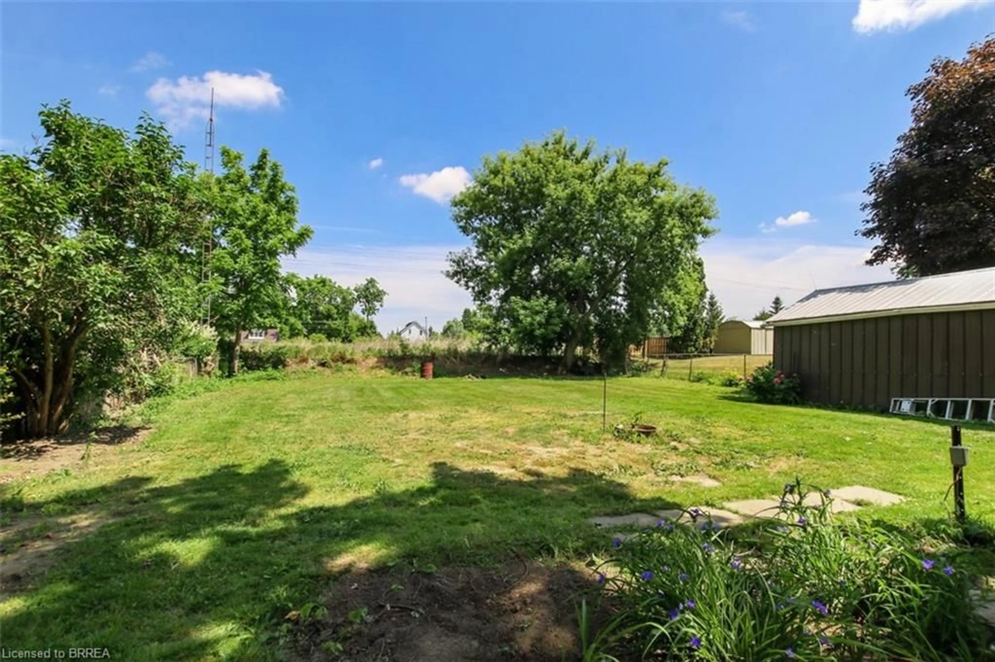 A pic from outside/outdoor area/front of a property/back of a property/a pic from drone, unknown for 20 Adams St, Courtland Ontario N0J 1E0