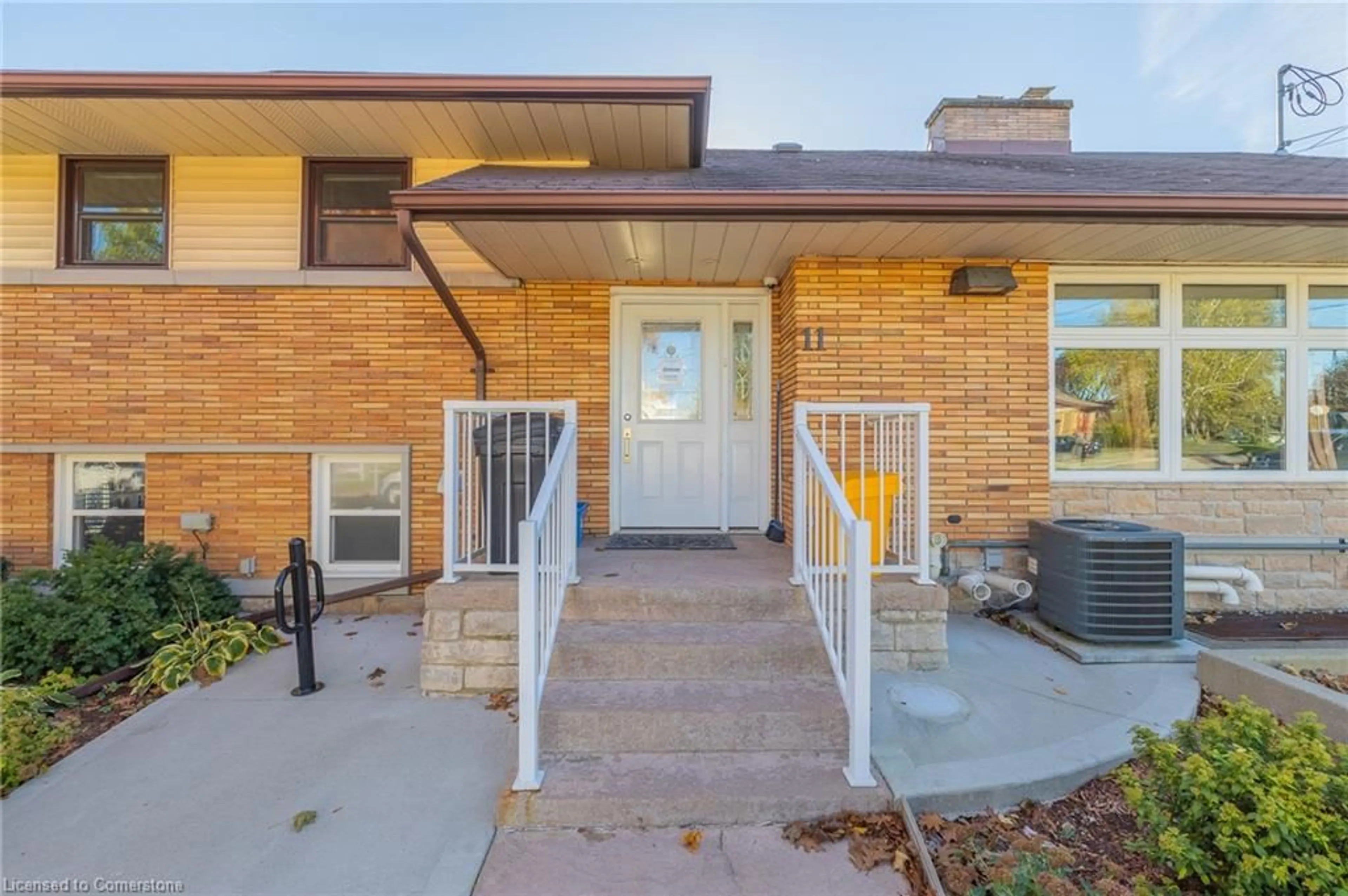 Home with brick exterior material, street for 11 Belmont Ave, Kitchener Ontario N2M 1L2