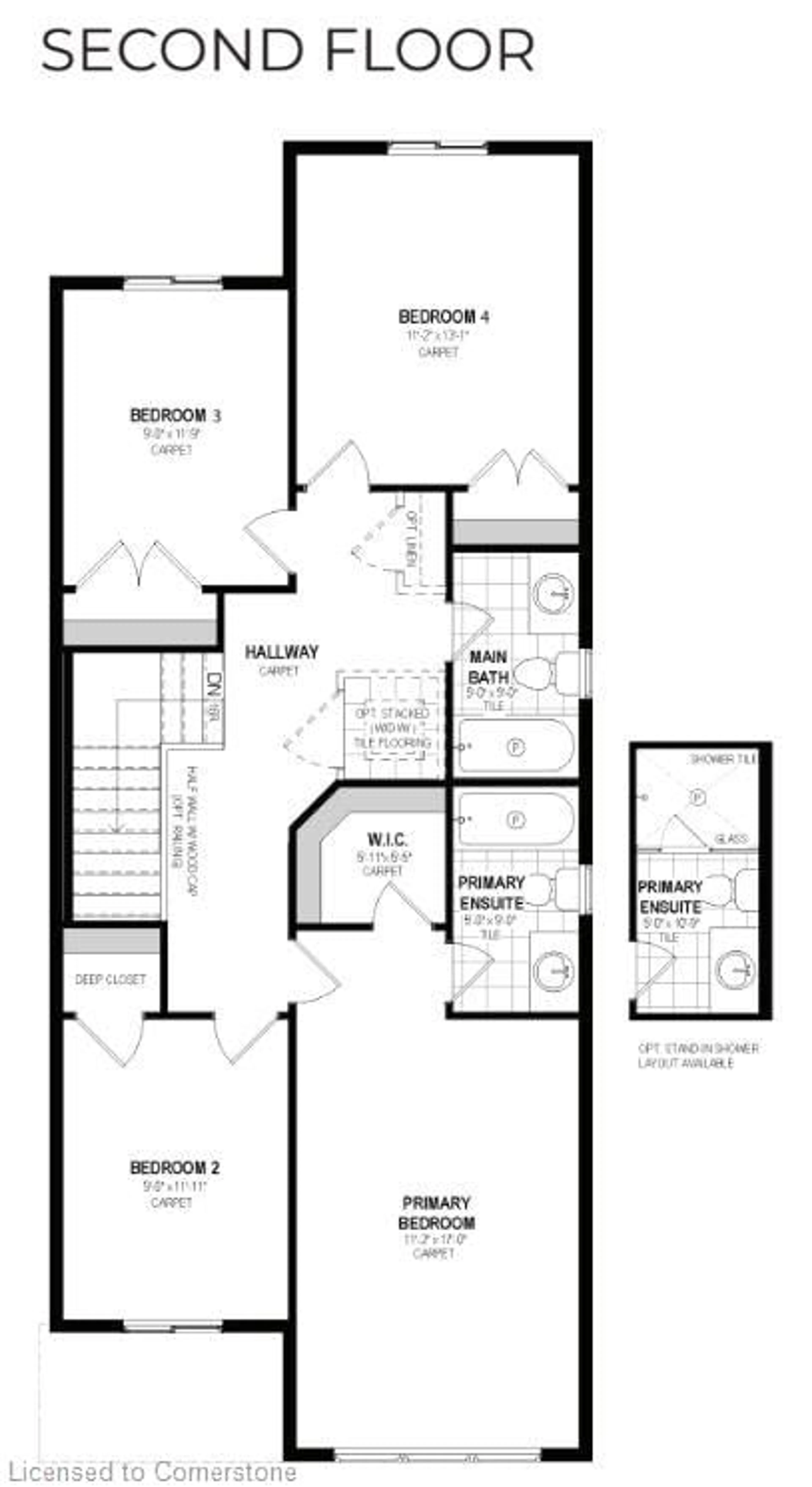 Floor plan for LOT 54 Rivergreen Cres, Cambridge Ontario N1S 0G1