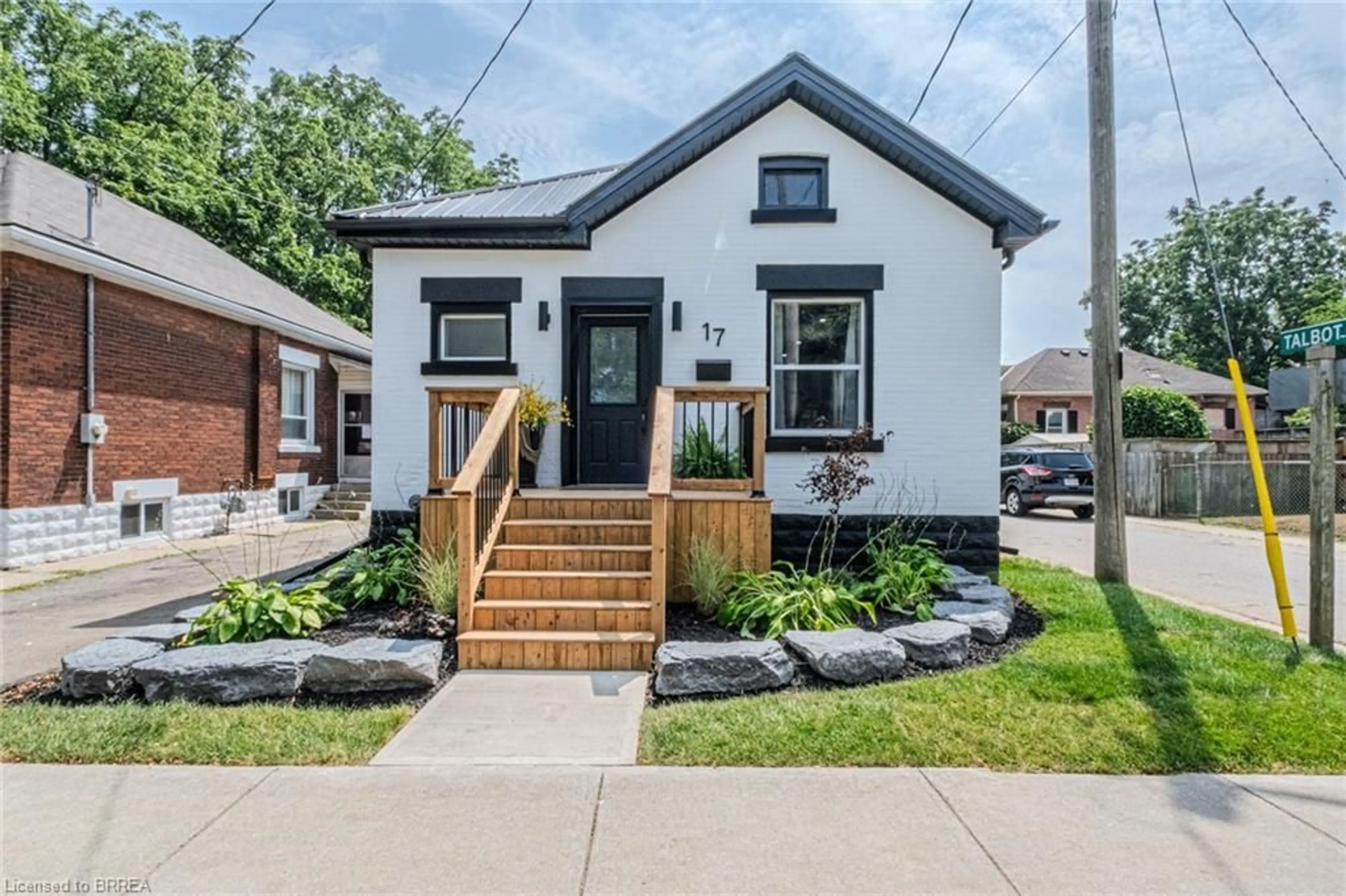 Home with brick exterior material, street for 17 Allenby Ave, Brantford Ontario N3S 1P9