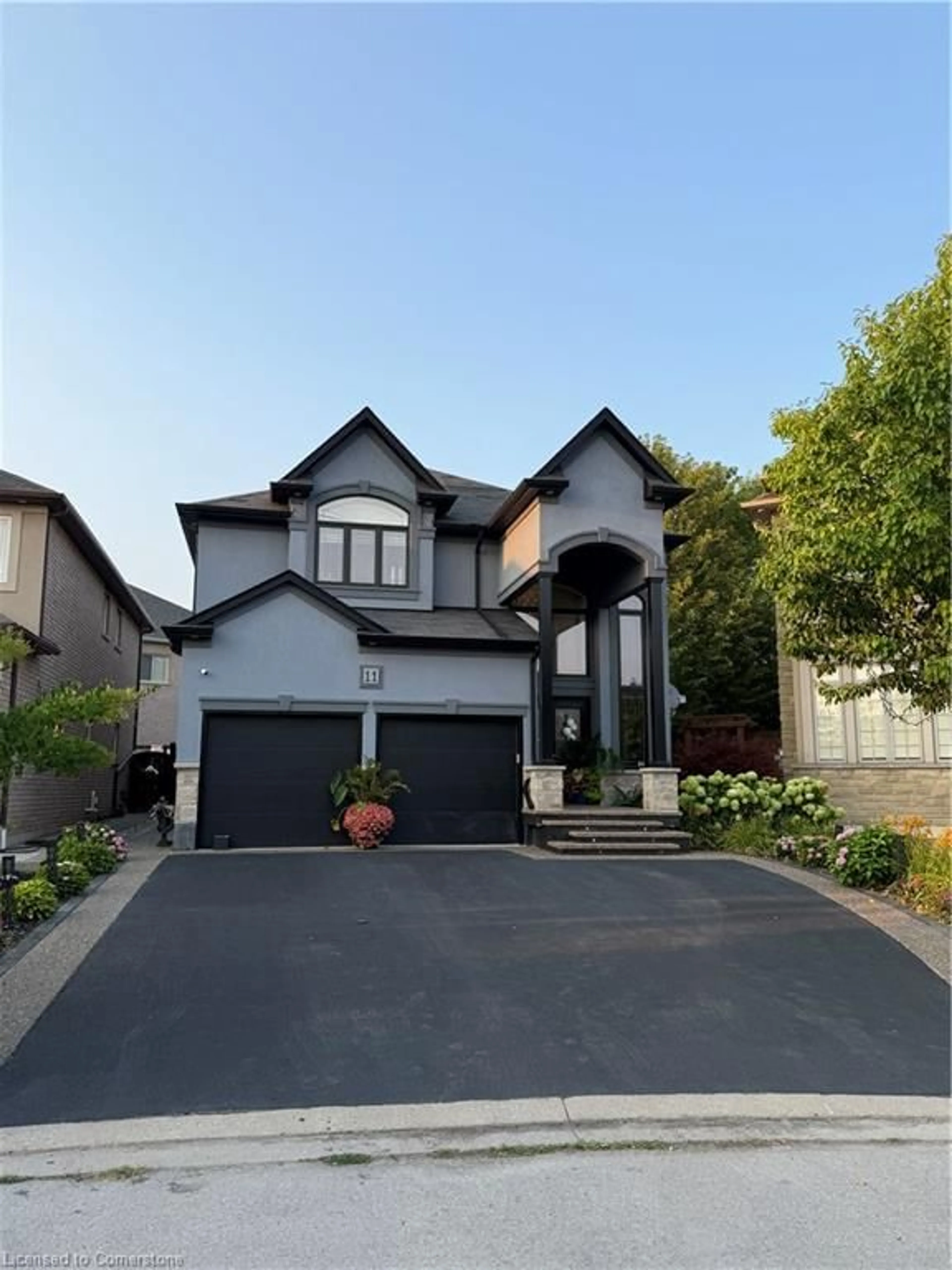 Home with brick exterior material, street for 11 Donatello Crt, Hamilton Ontario L9B 0C2