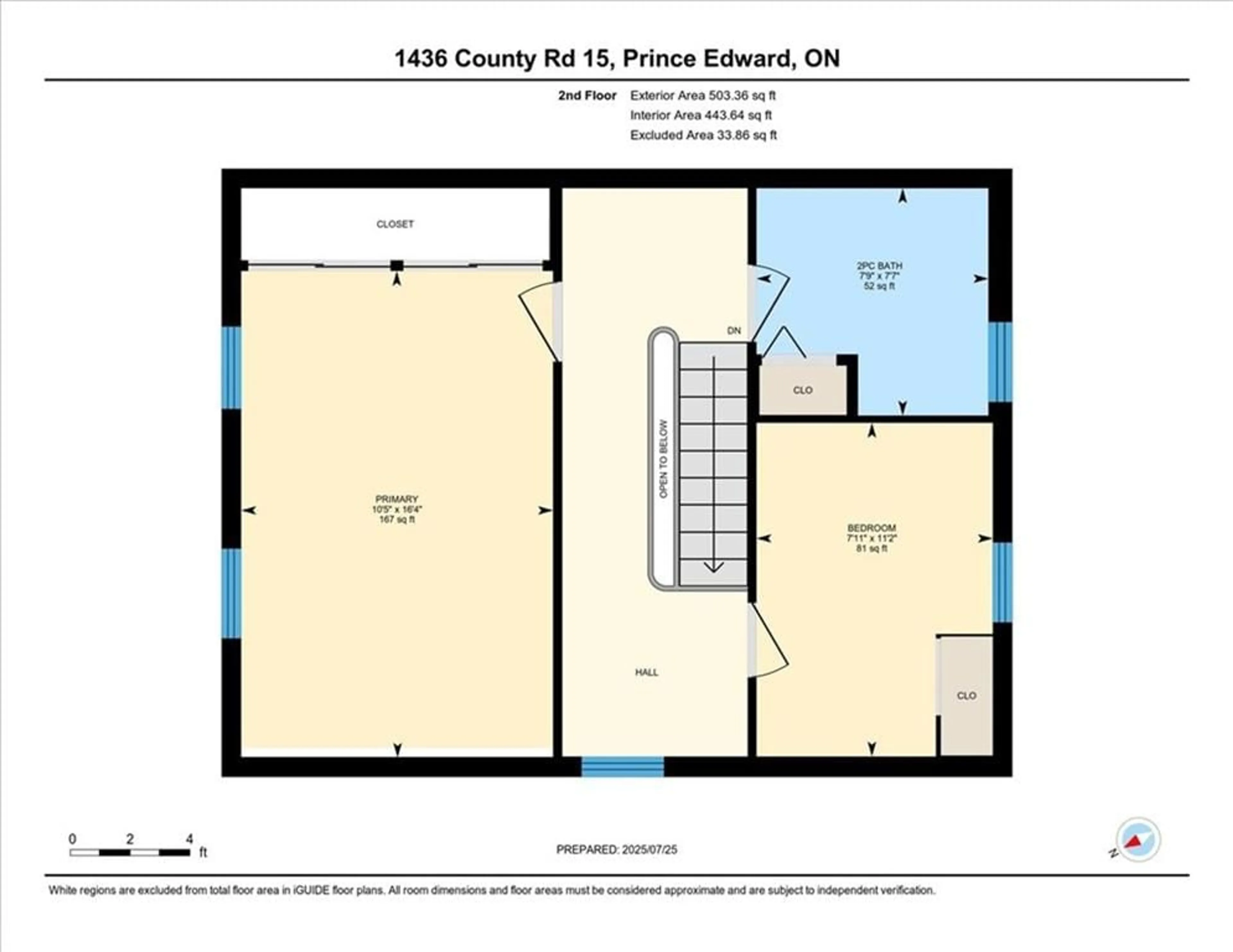 Floor plan for 1436 County Road 15, Prince Edward Ontario K0K 2T0