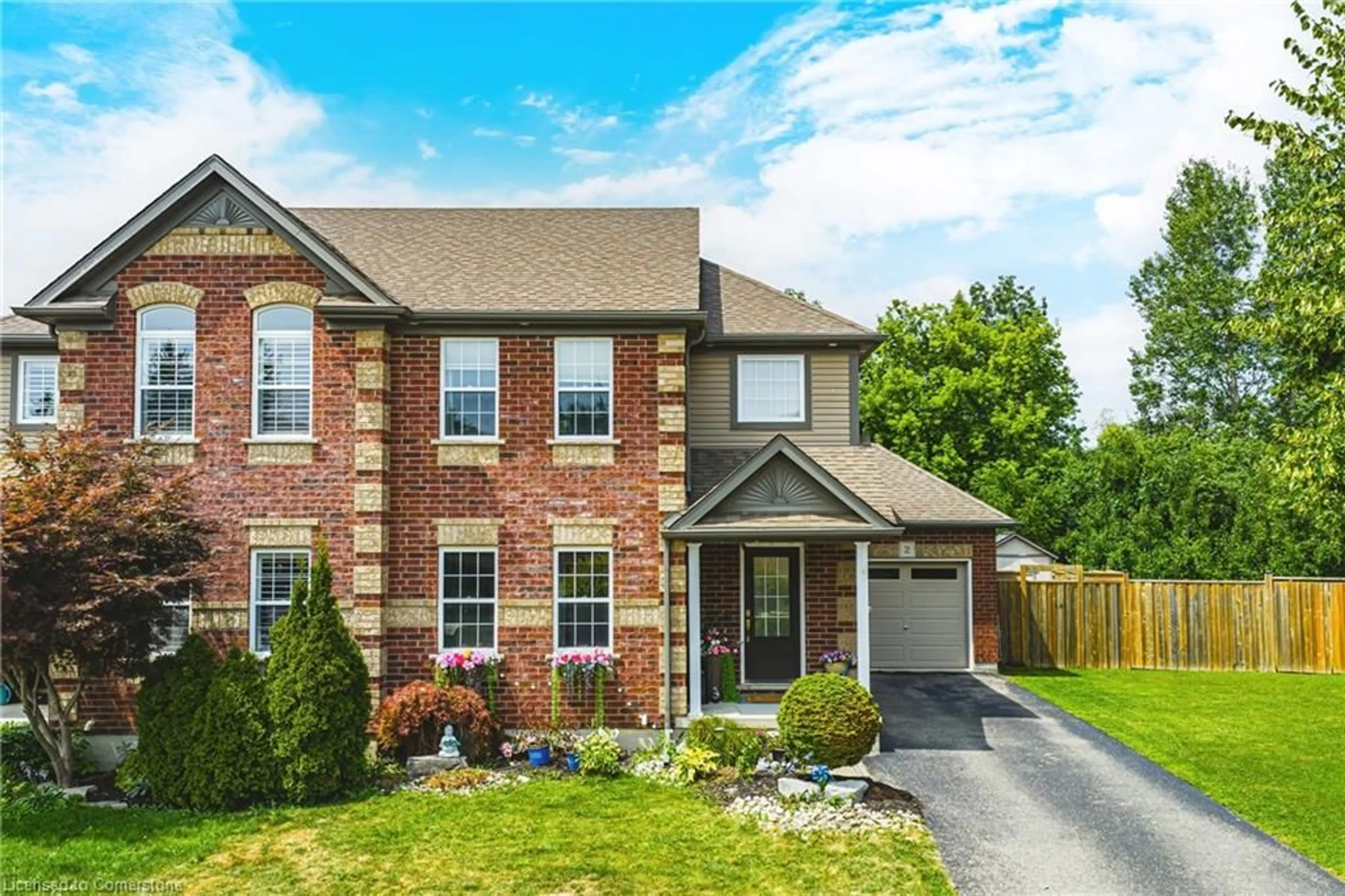 Home with brick exterior material, street for 214 Snyder's Rd #2, Baden Ontario N3A 0A6