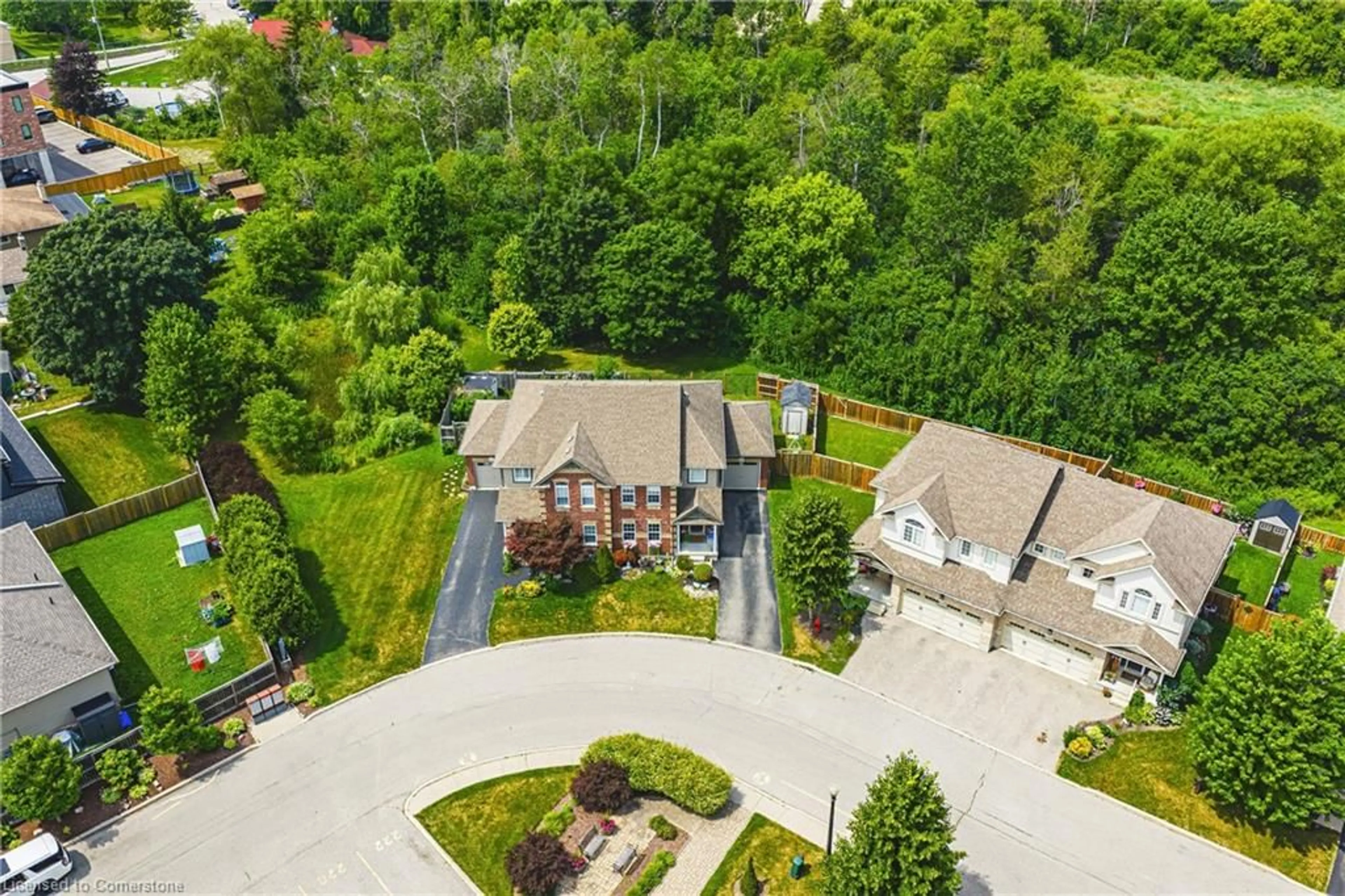 A pic from outside/outdoor area/front of a property/back of a property/a pic from drone, street for 214 Snyder's Rd #2, Baden Ontario N3A 0A6