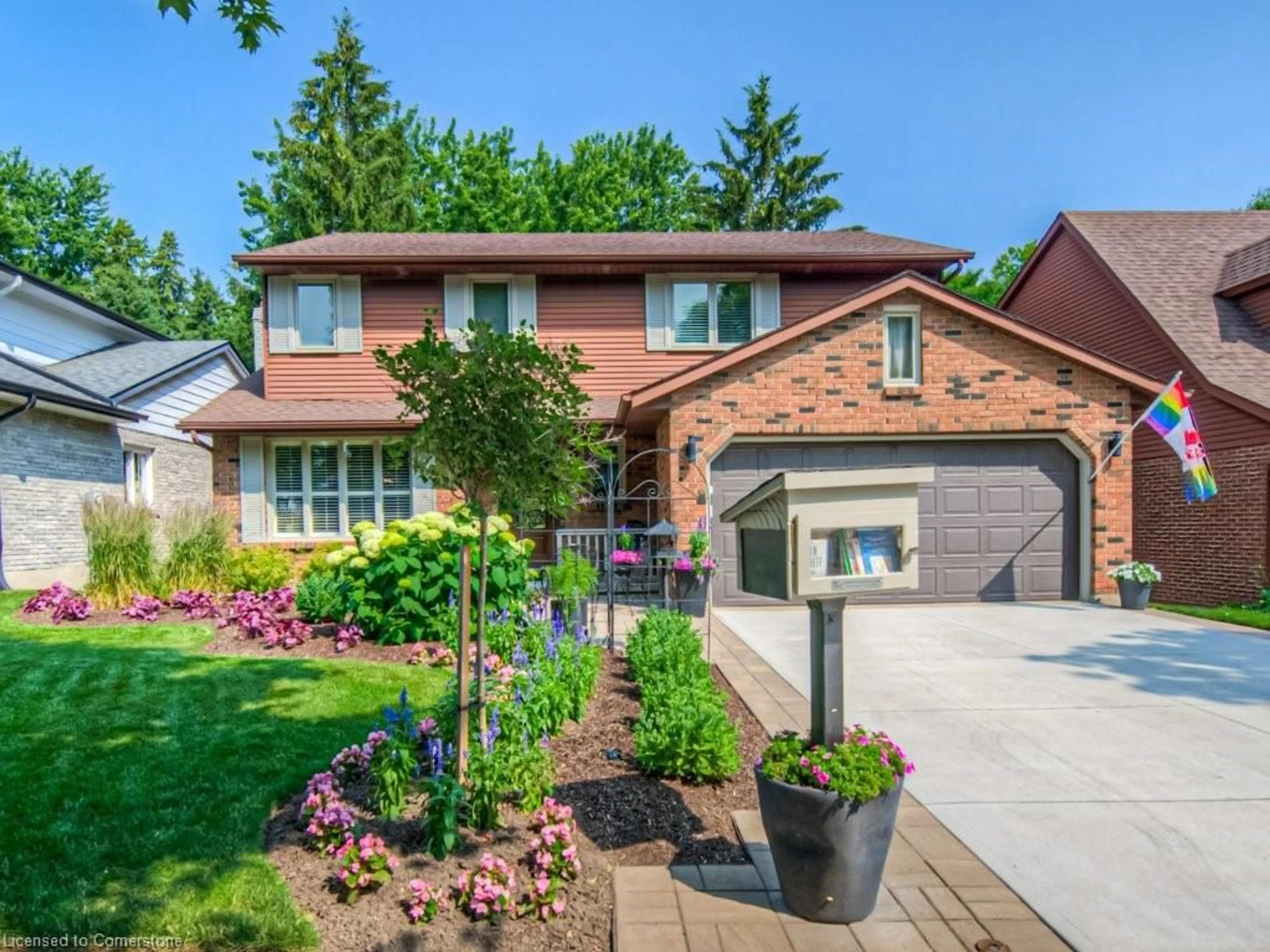 Home with brick exterior material, street for 377 Westridge Dr, Waterloo Ontario N2L 5Y1