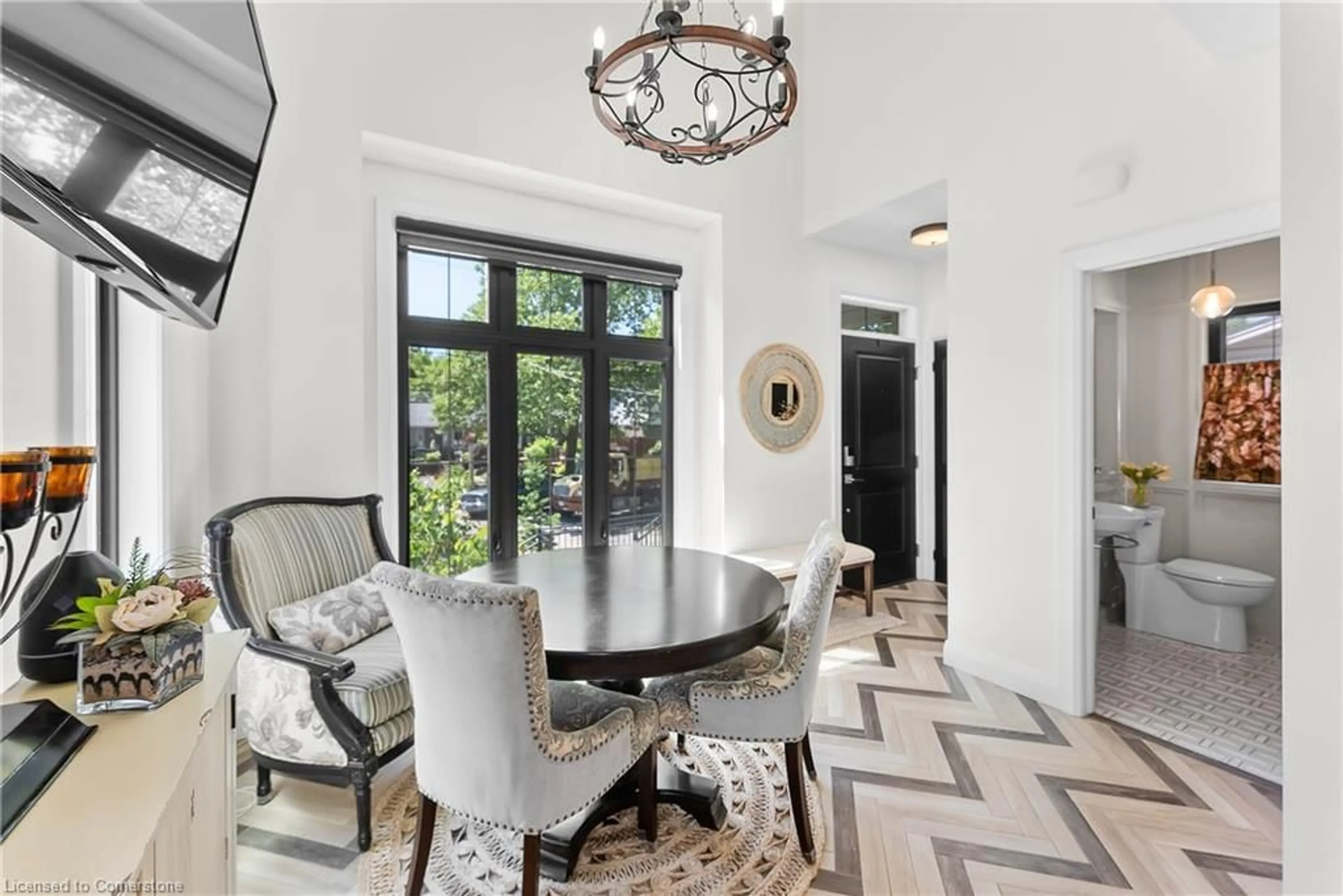 Dining room, ceramic/tile floor for 8 Stanmary Dr, St. Catharines Ontario L2N 5T4
