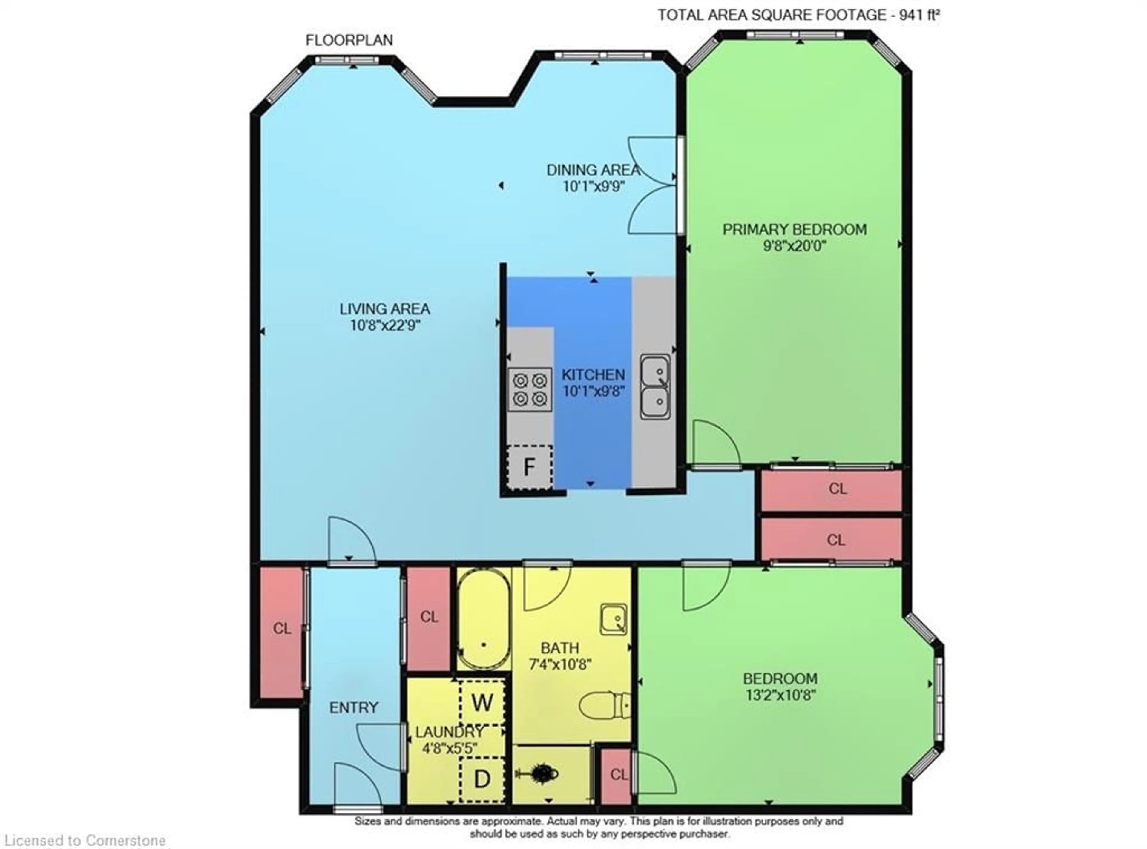 Floor plan for 200 Limeridge Rd #703, Hamilton Ontario L9C 7M7