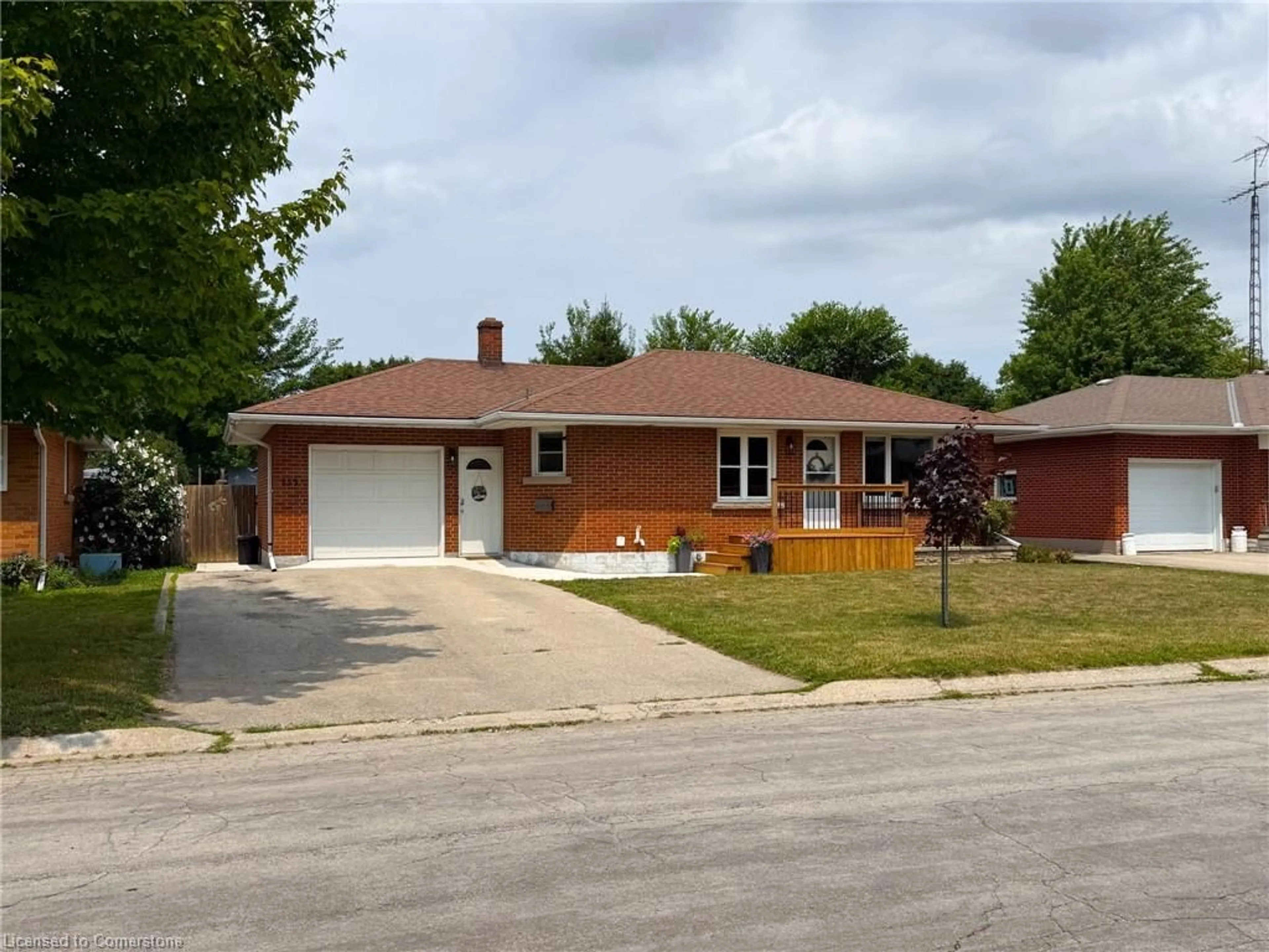 Home with brick exterior material, street for 153 Connaught Ave, Delhi Ontario N4B 1K8