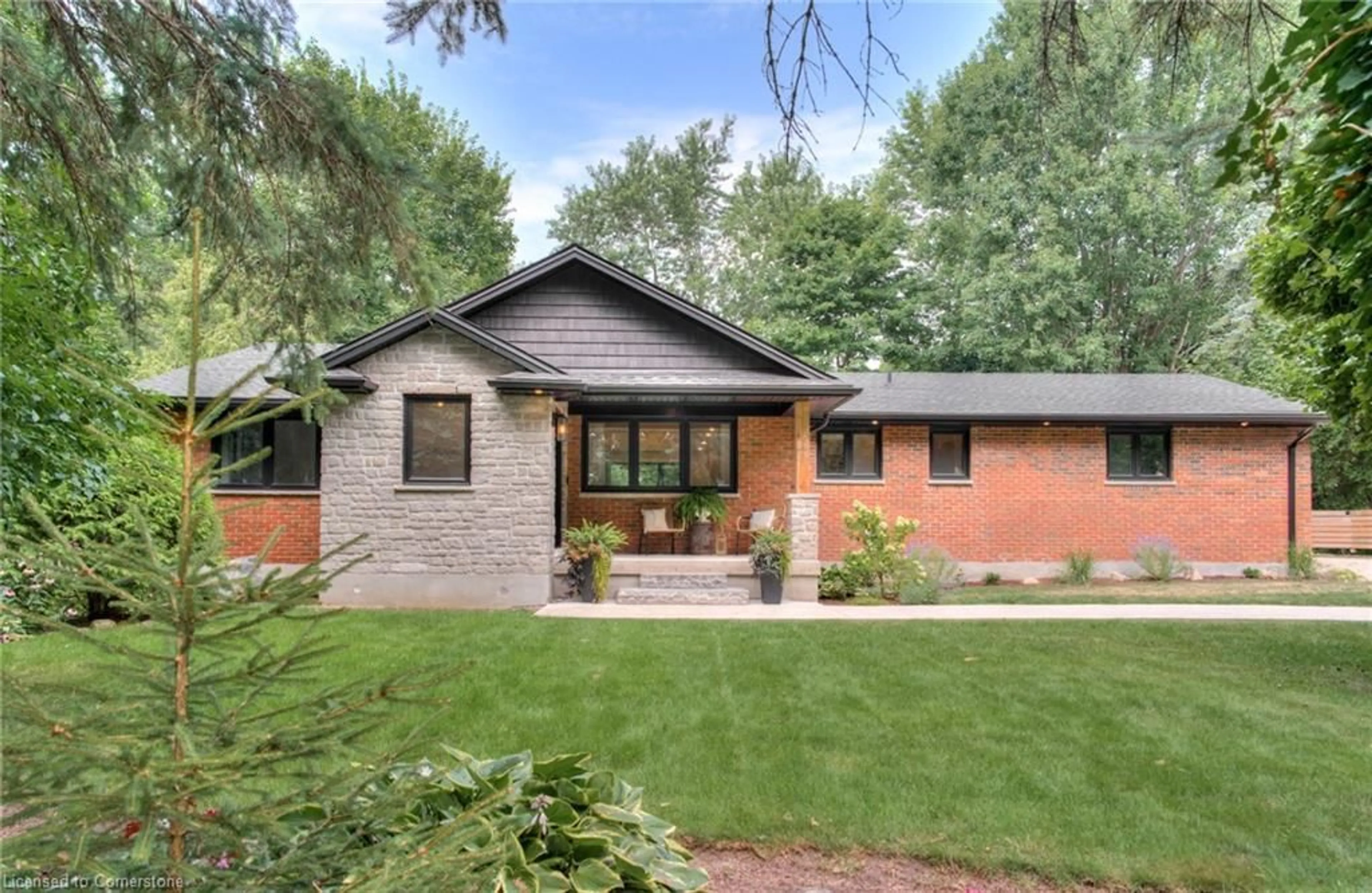 Home with brick exterior material, street for 94 Mathieson St, Elora Ontario N0B 1S0