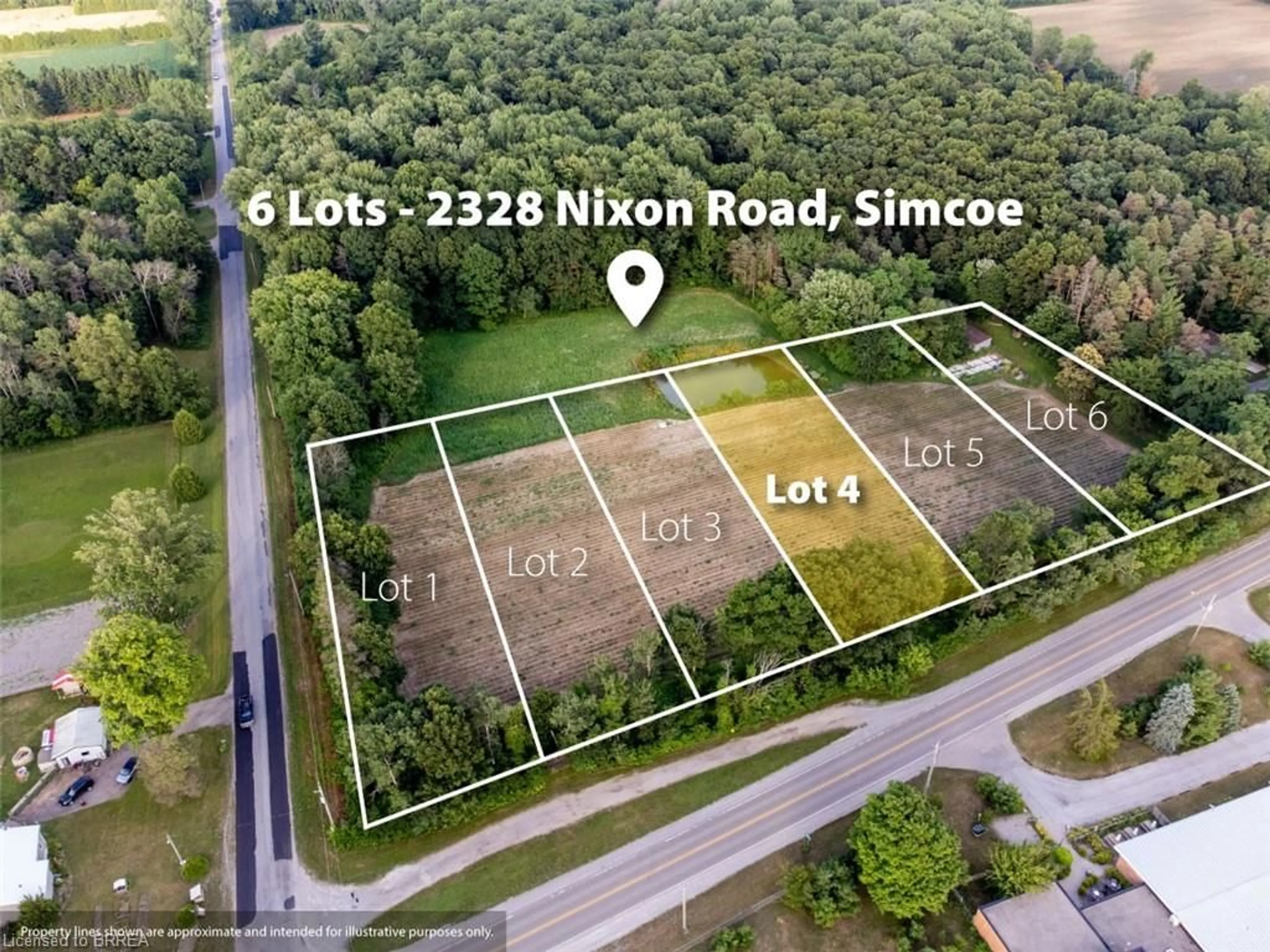 A pic from outside/outdoor area/front of a property/back of a property/a pic from drone, street for 2328 Nixon Rd #4, Simcoe Ontario N3Y 4K6