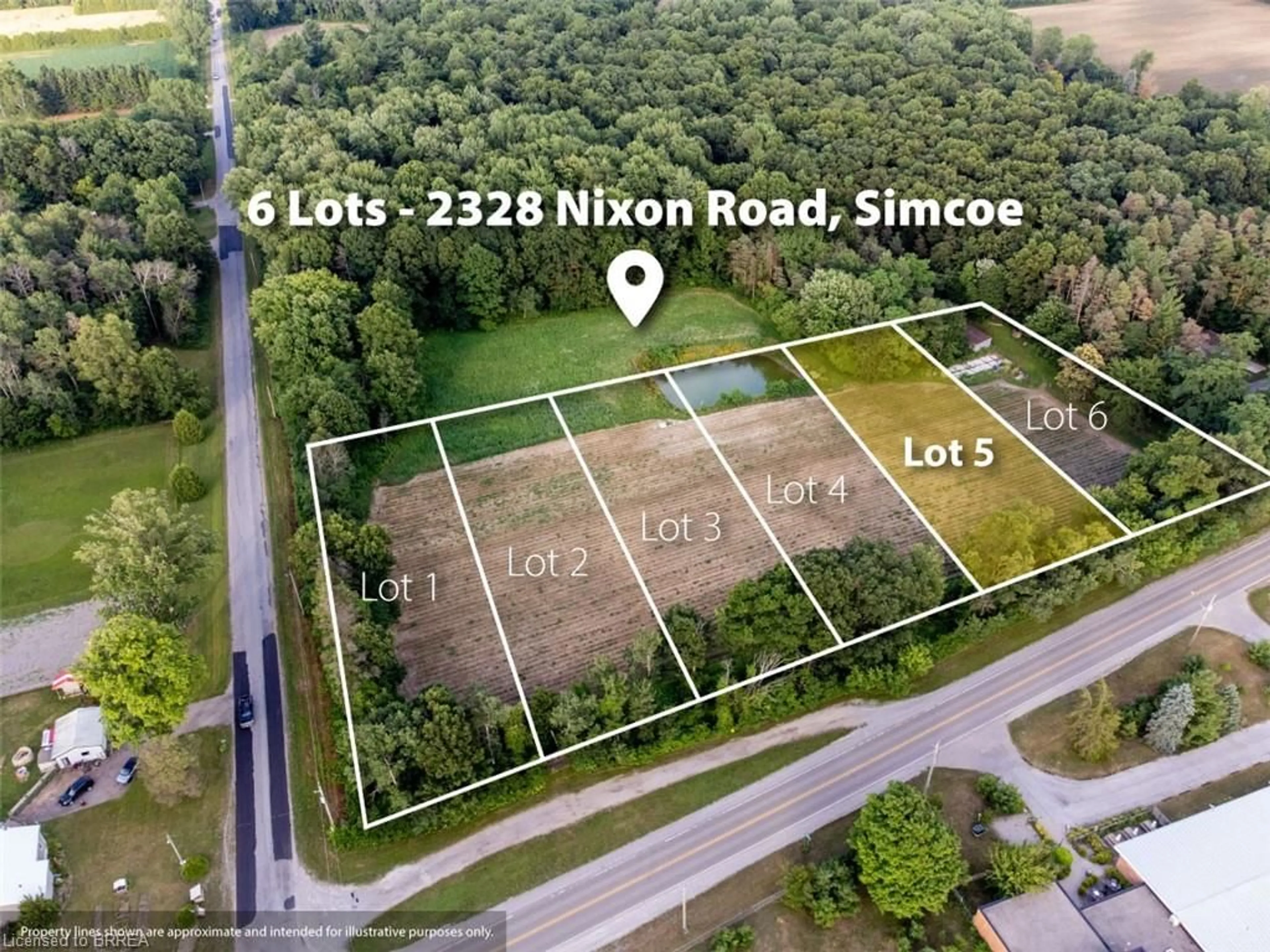 A pic from outside/outdoor area/front of a property/back of a property/a pic from drone, street for 2328 Nixon Rd #5, Simcoe Ontario N3Y 4K6