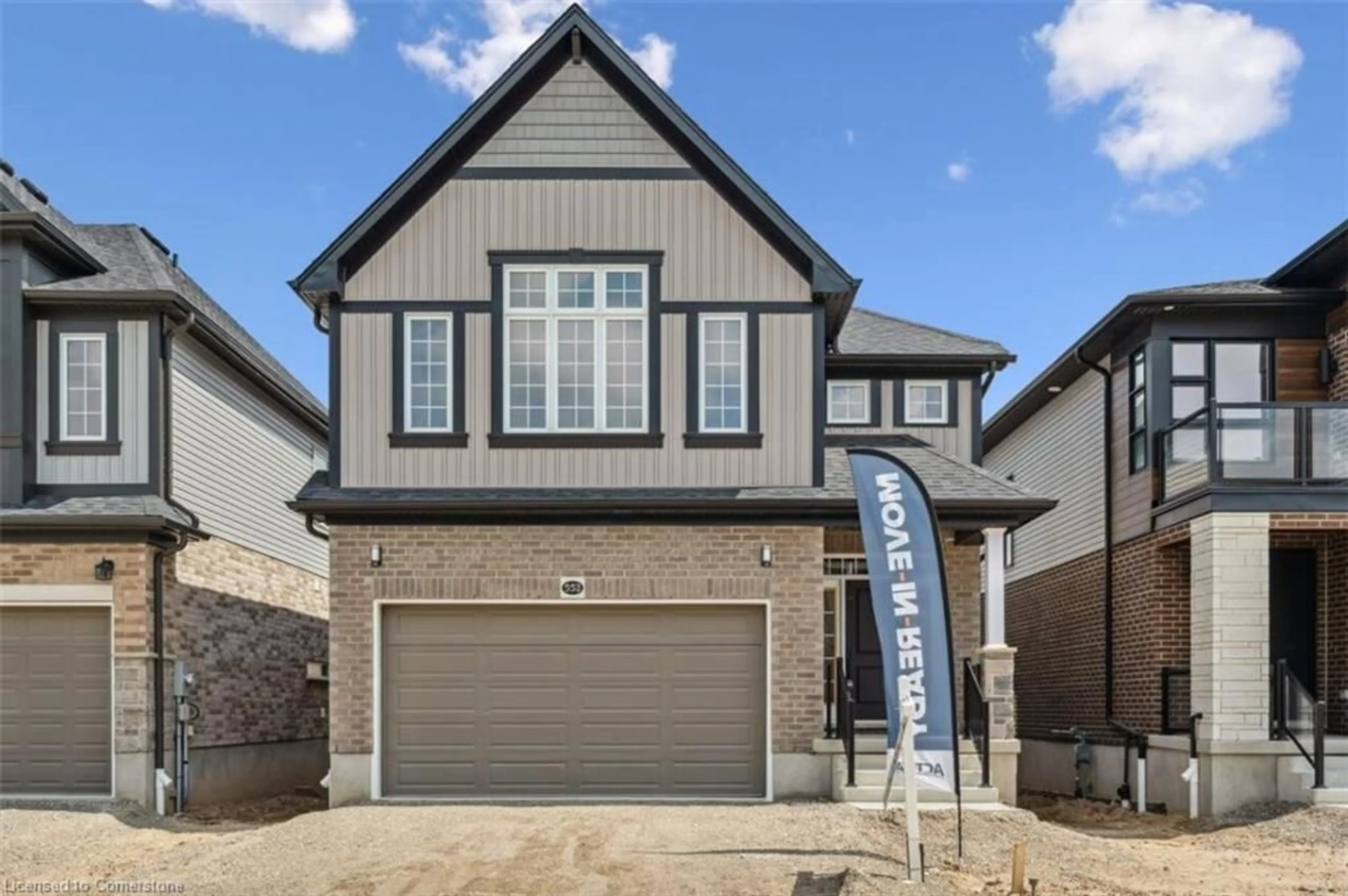 Home with brick exterior material, street for 552 Balsam Poplar St, Waterloo Ontario N2V 0E3