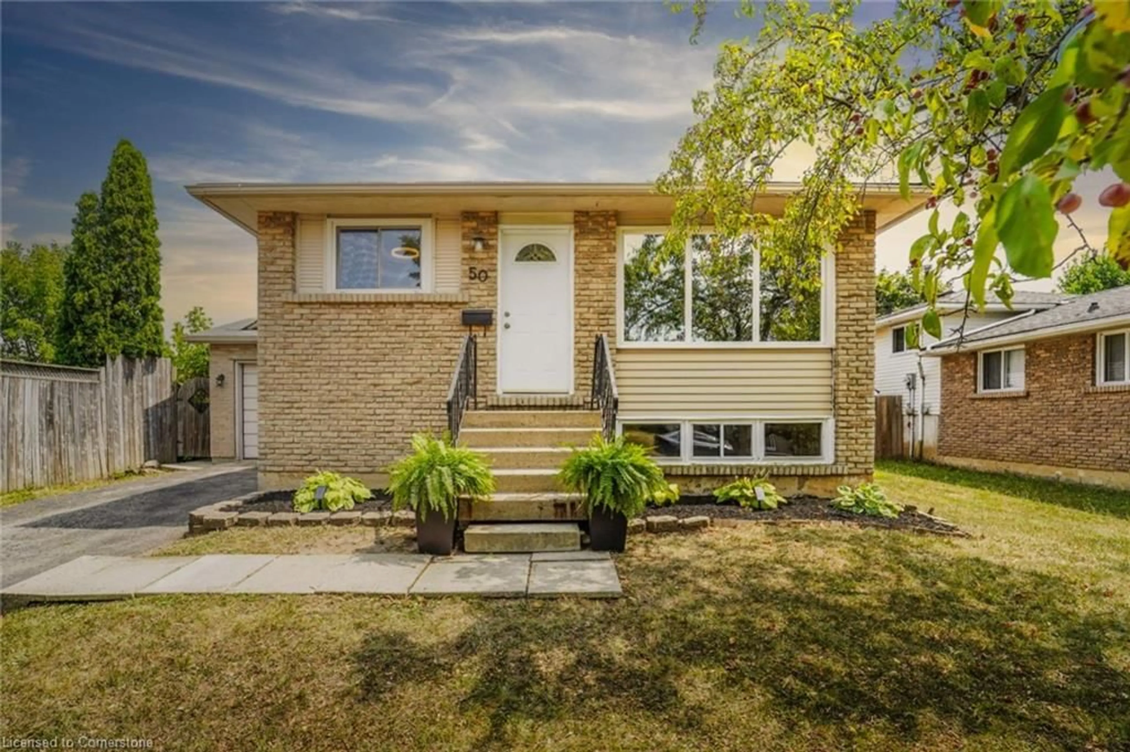Home with brick exterior material, street for 50 Odessa St, Stoney Creek Ontario L8J 1A4