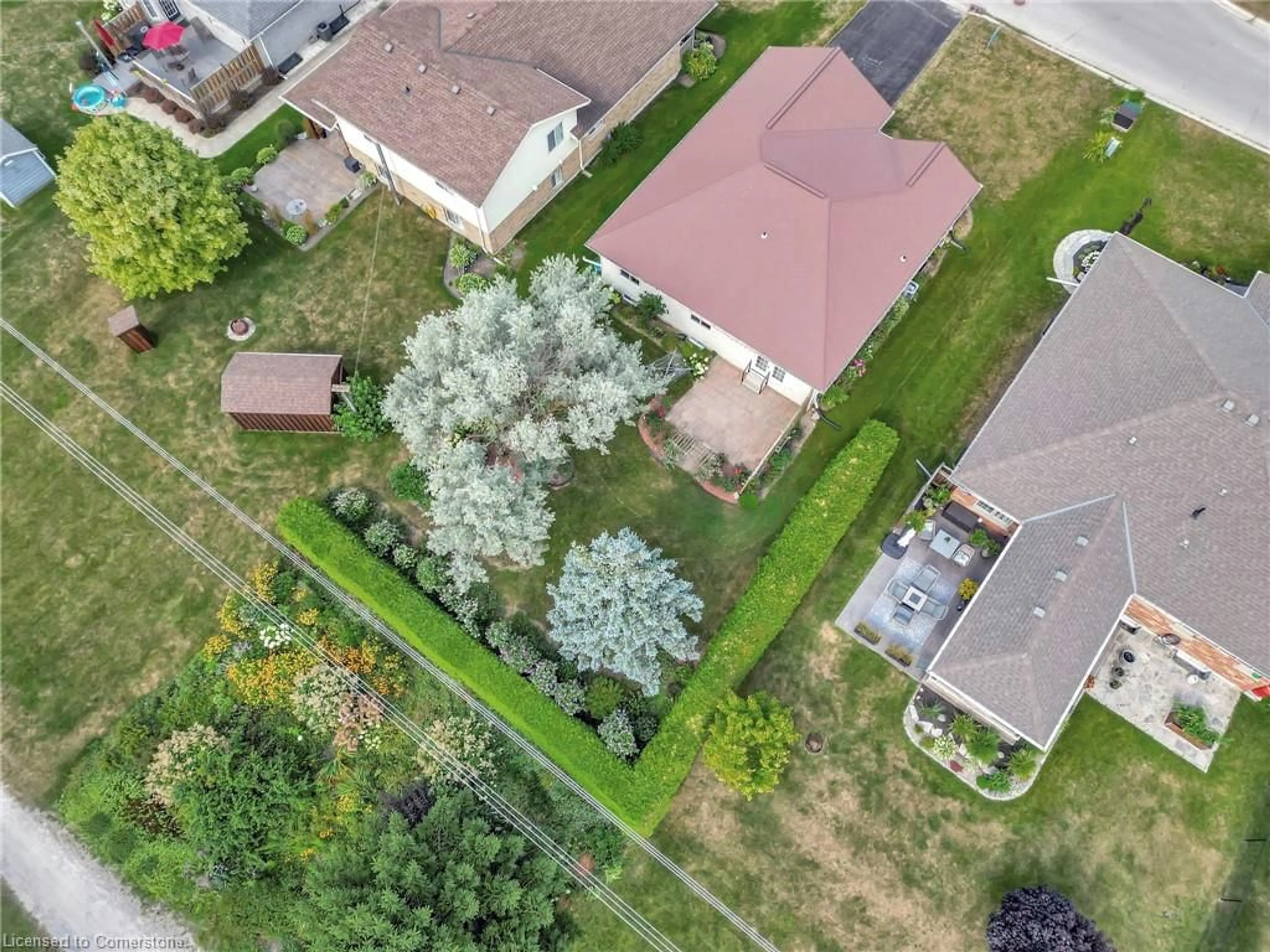A pic from outside/outdoor area/front of a property/back of a property/a pic from drone, street for 480 Havelock Ave, Listowel Ontario N4W 3T6