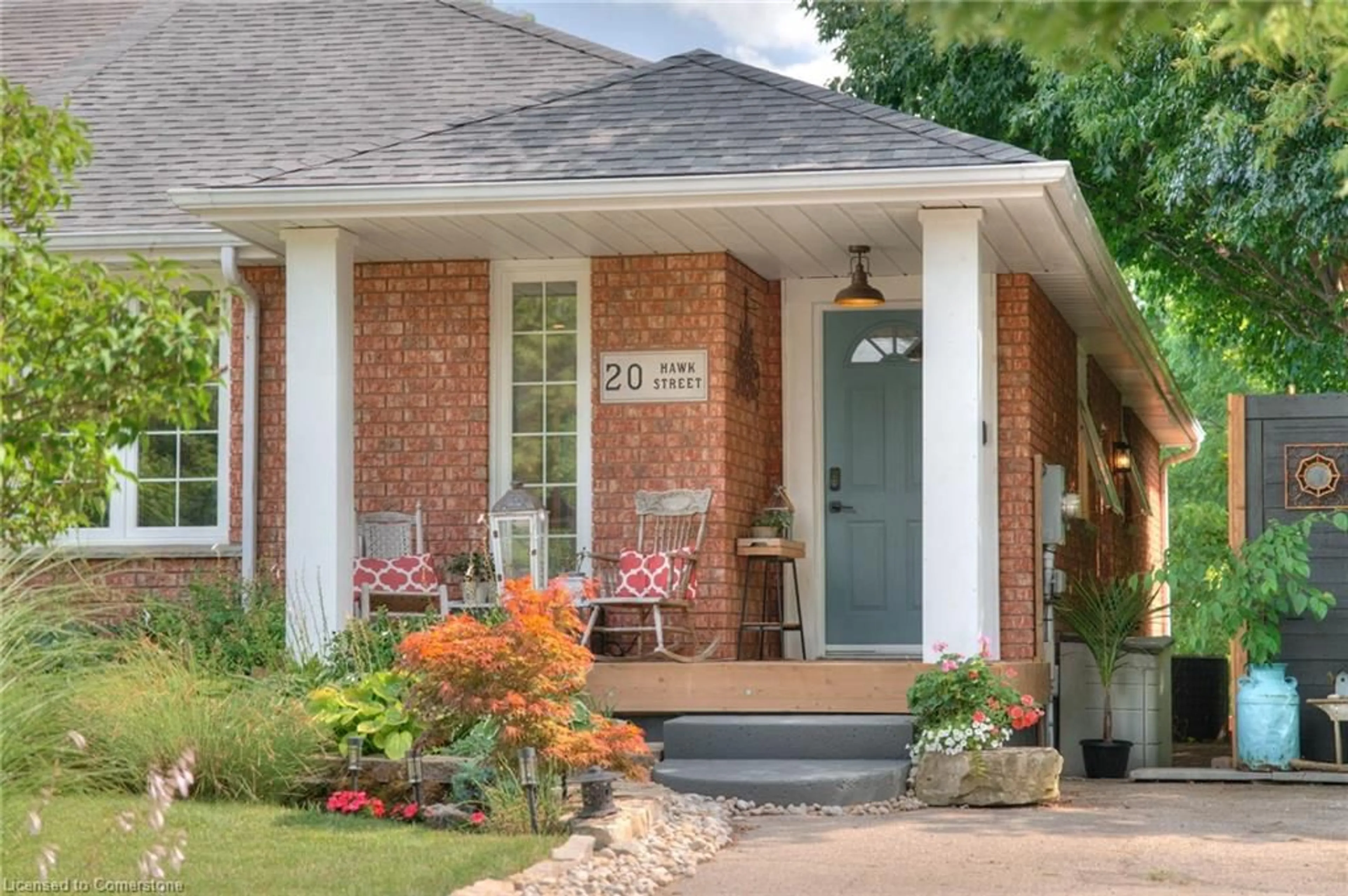 Home with brick exterior material, street for 20 Hawk St, St. George Ontario N0E 1N0