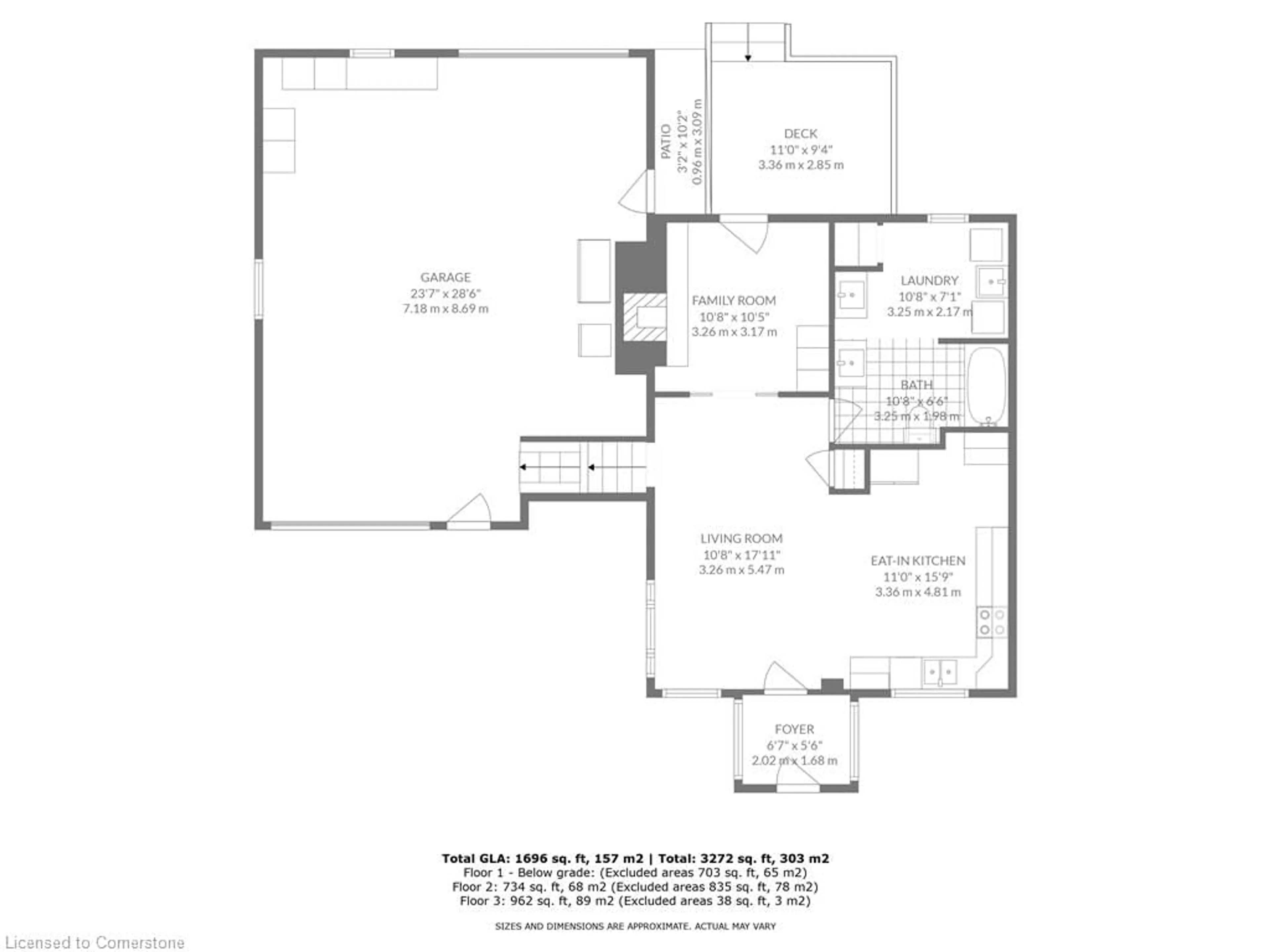 Floor plan for 2295 Highway 24 R.R. #3, Simcoe Ontario N3Y 4K2