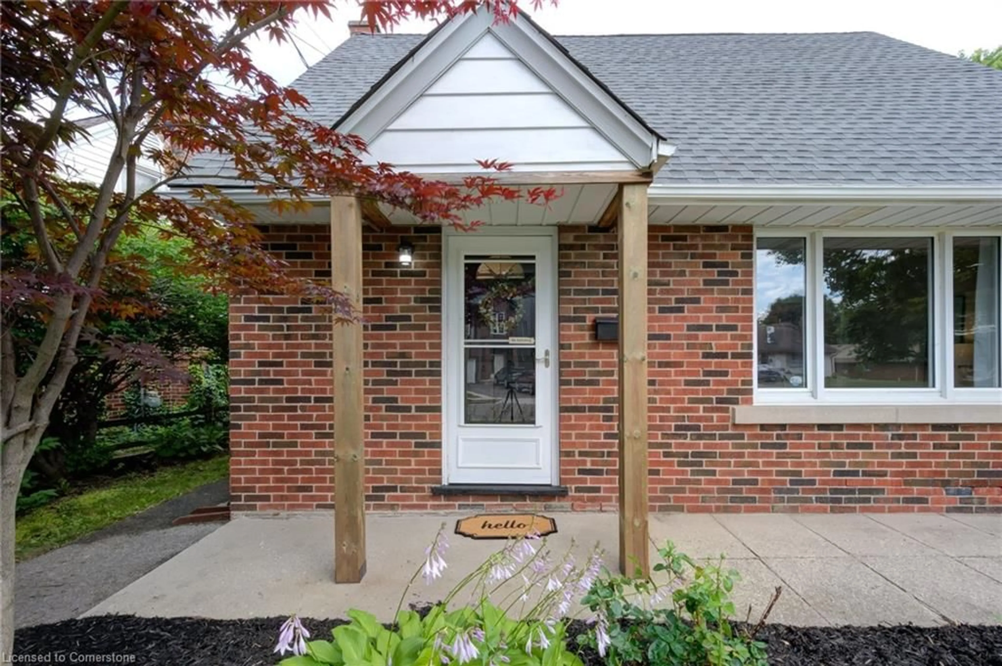 Home with brick exterior material, street for 36 Belmont Ave, Kitchener Ontario N2M 1L4