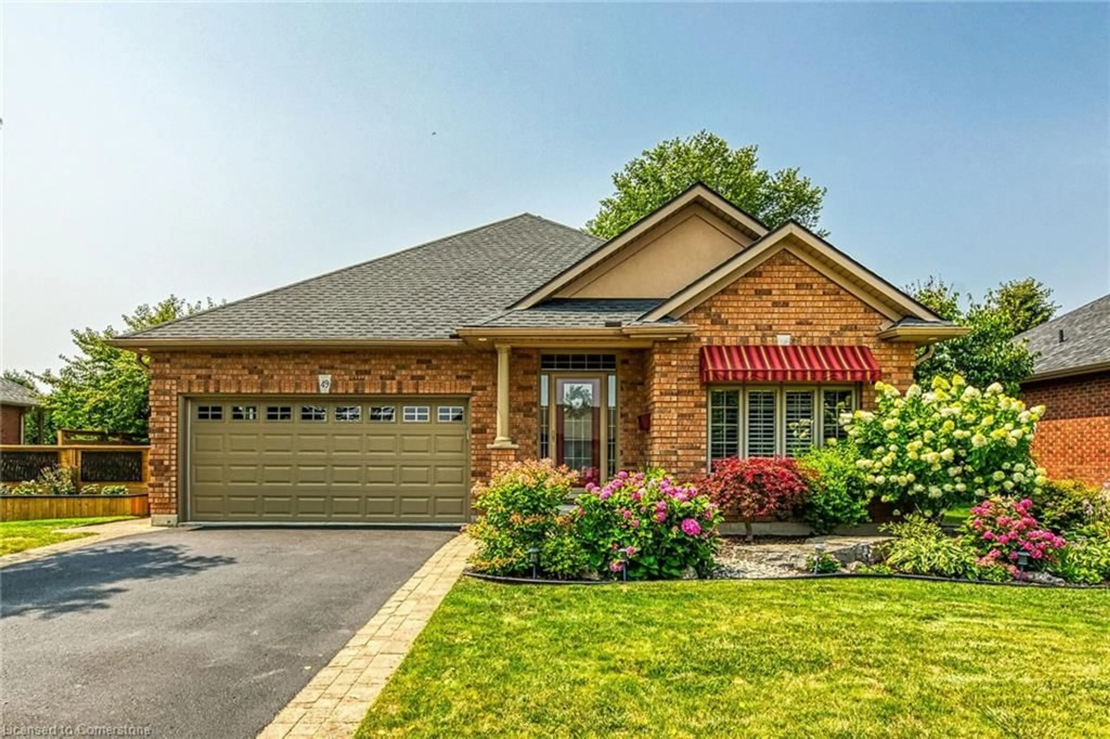 Home with brick exterior material, street for 49 Sea Breeze Dr, Port Dover Ontario N0A 1N7