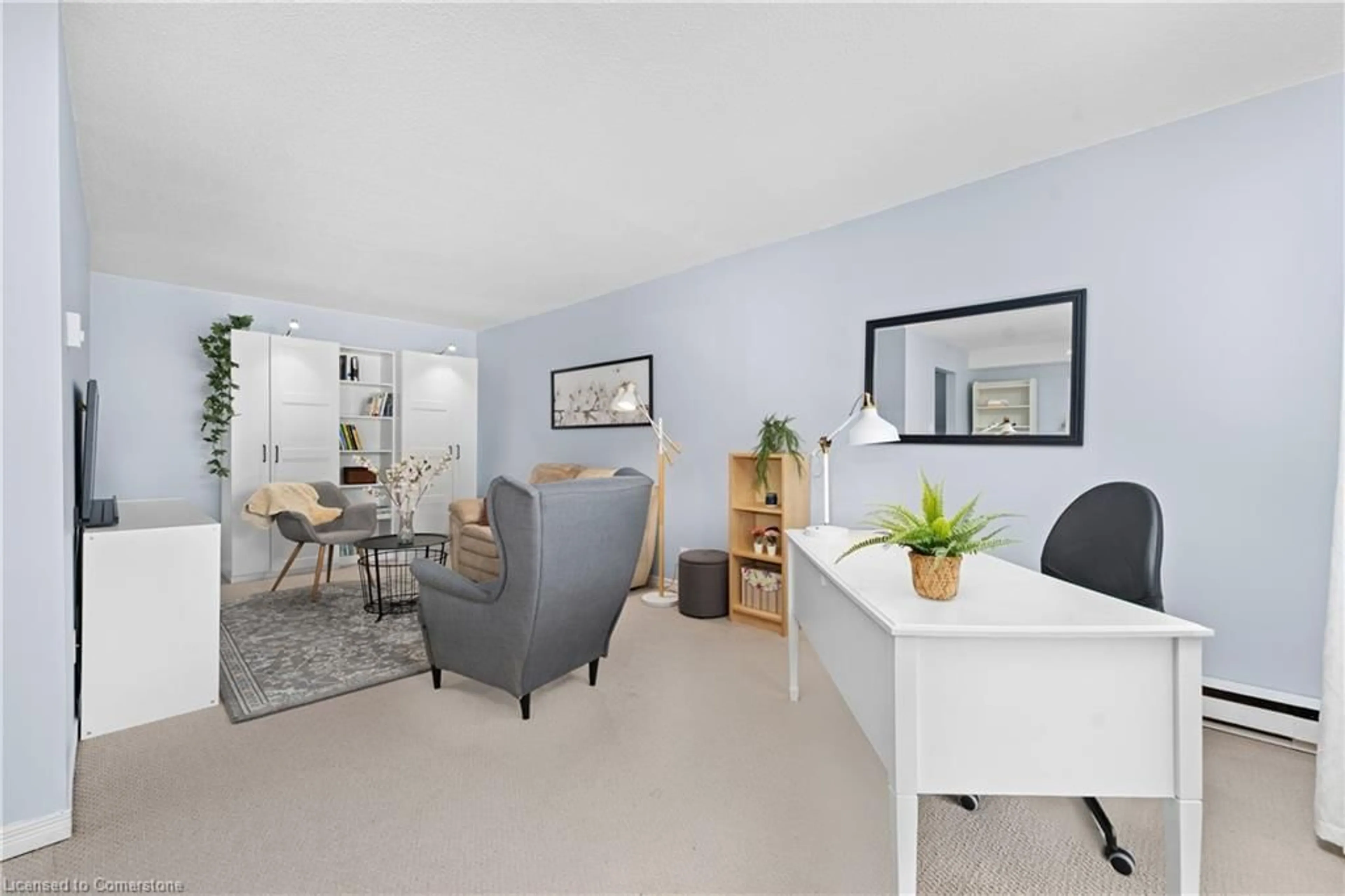 Living room with furniture, unknown for 4209 Hixon St #111, Beamsville Ontario L3J 0K2
