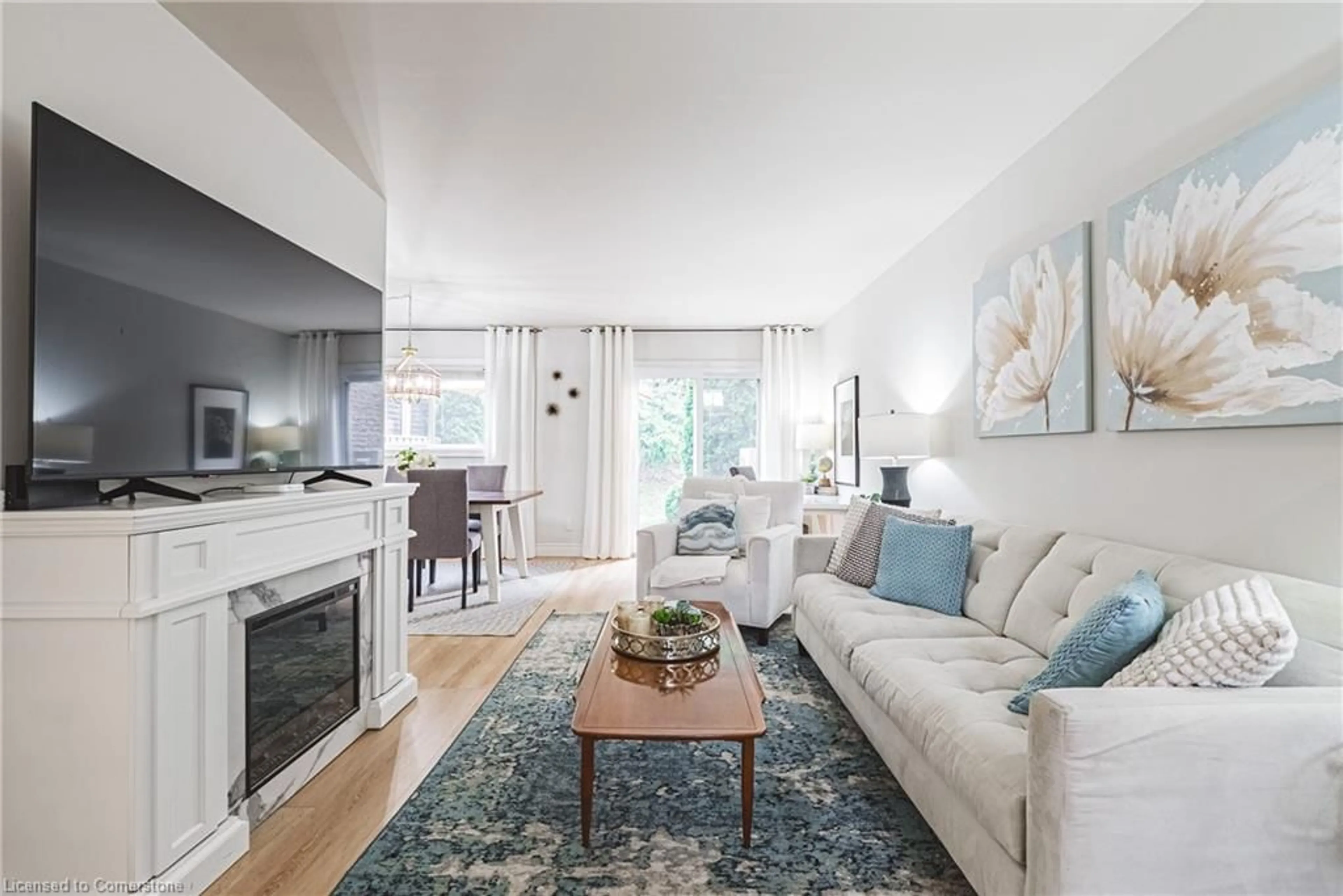 Living room with furniture, unknown for 1419 Ester Dr, Burlington Ontario L7P 1L5