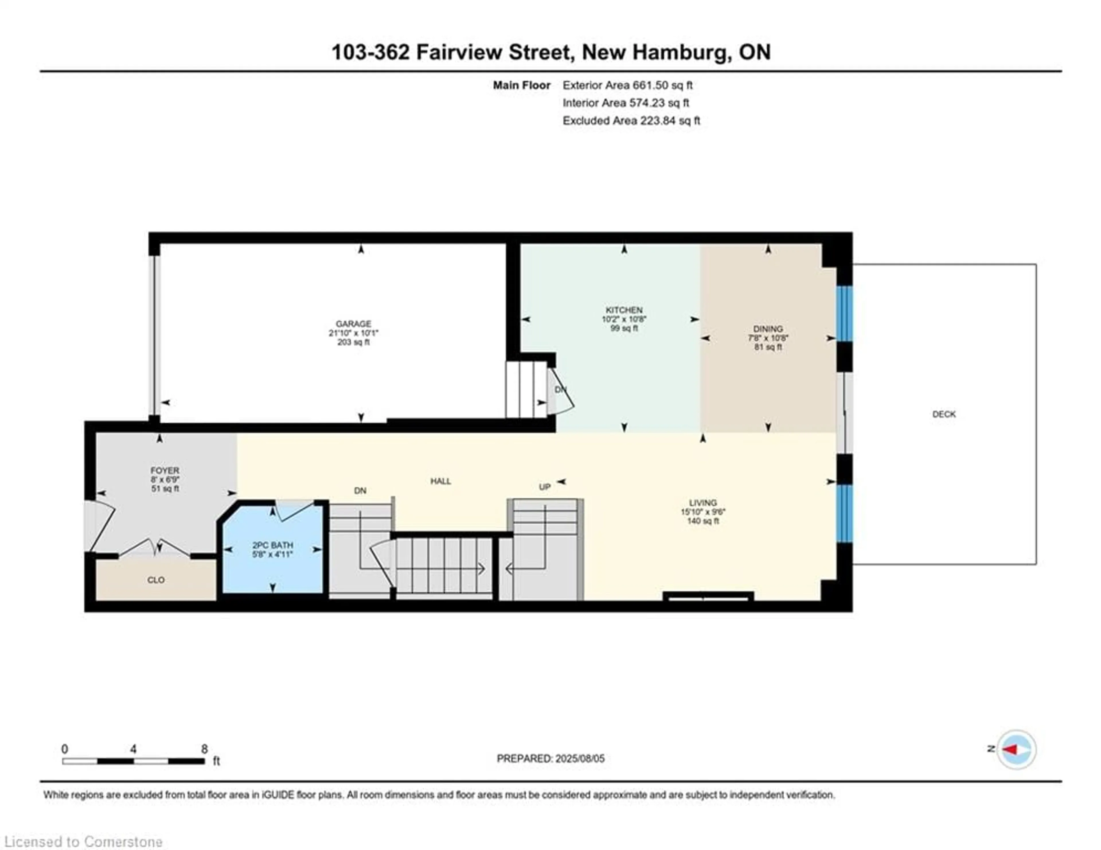 Floor plan for 362 Fairview St #3, New Hamburg Ontario N3A 1M2