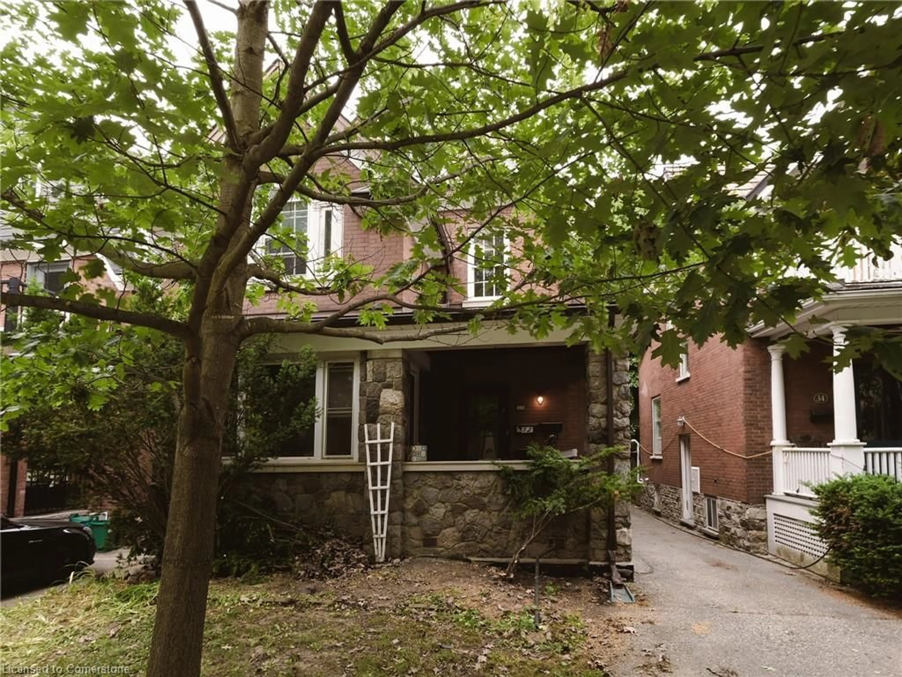 Home with brick exterior material, street for 32 Simeon St, Kitchener Ontario N2H 1S1