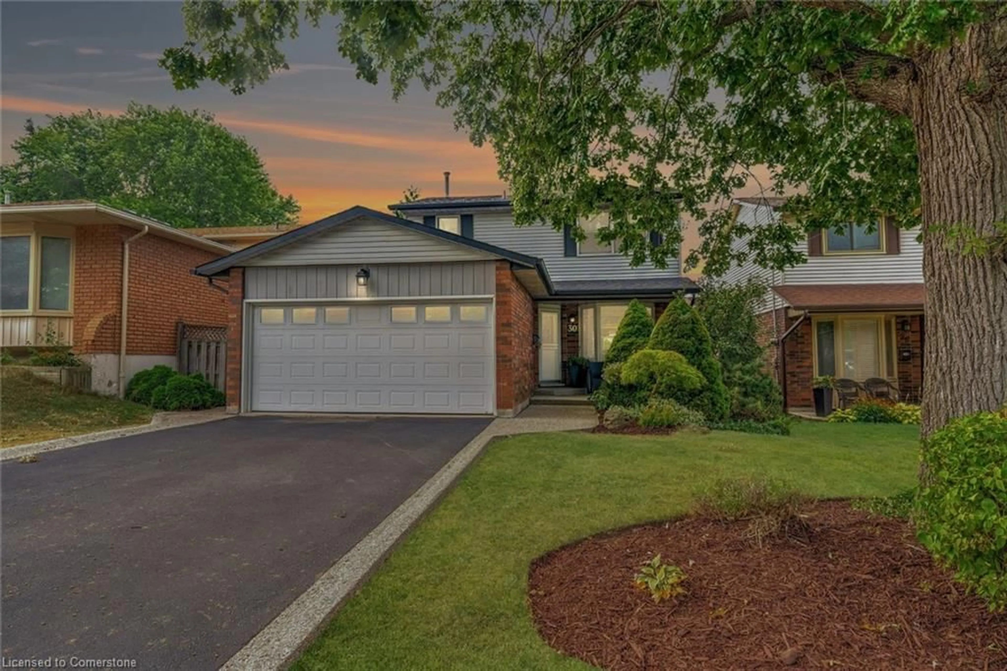 Home with brick exterior material, street for 30 Rosewell St, Hamilton Ontario L8W 2L1
