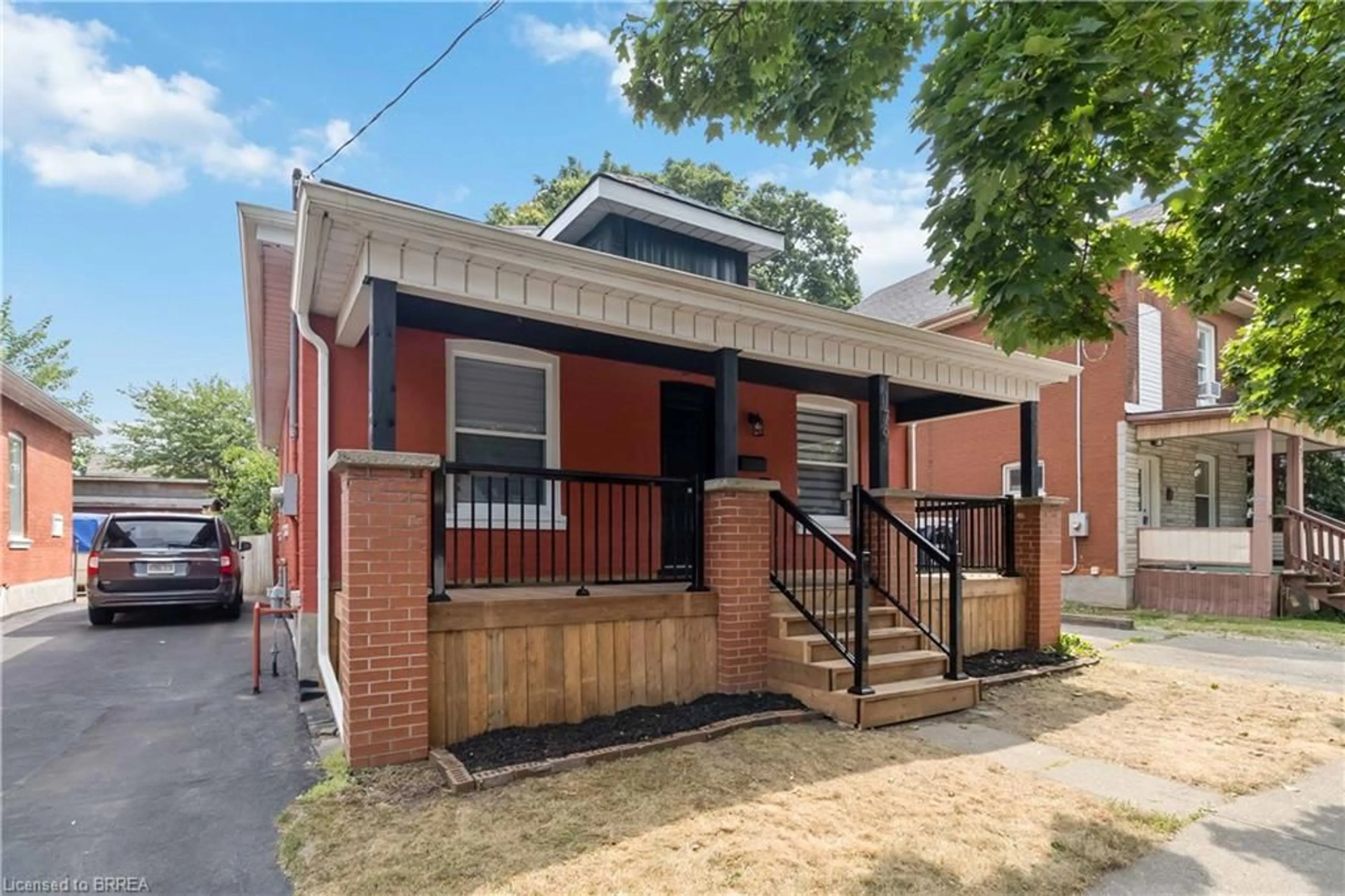 Home with brick exterior material, street for 179 Grey St, Brantford Ontario N3S 4W4