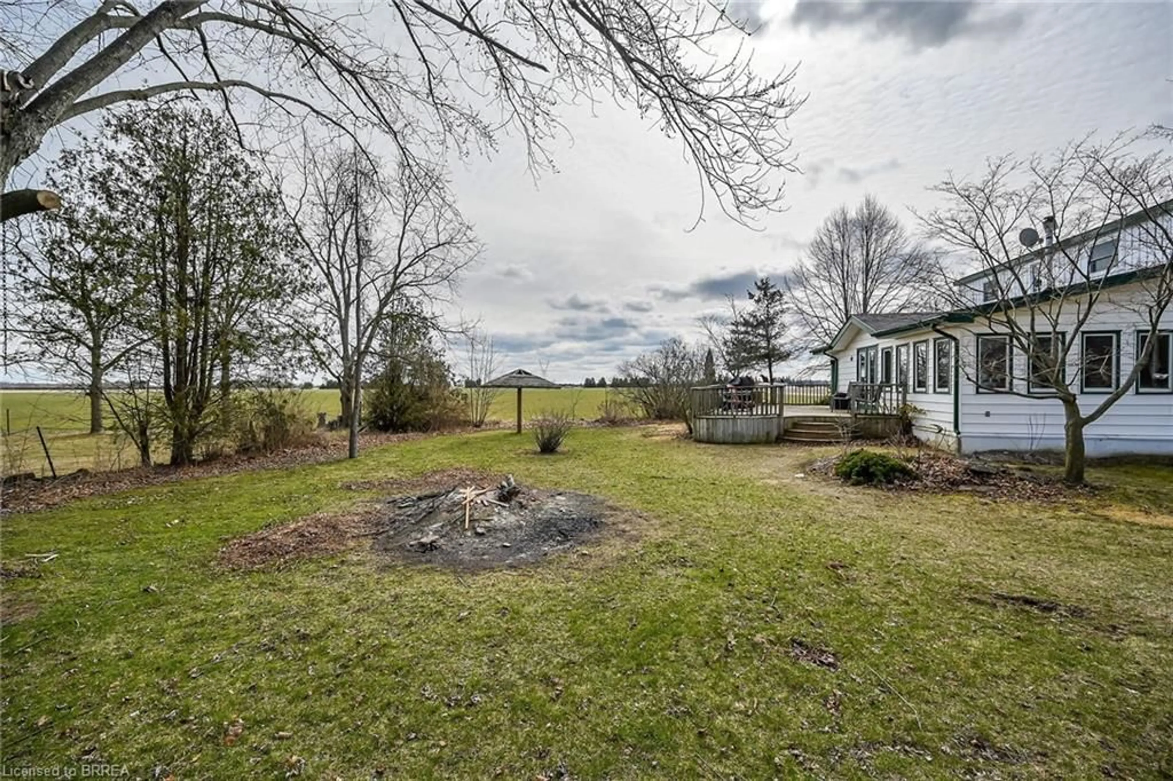 A pic from outside/outdoor area/front of a property/back of a property/a pic from drone, water/lake/river/ocean view for 119 Wetmores Rd, Mount Pleasant Ontario N0E 1K0