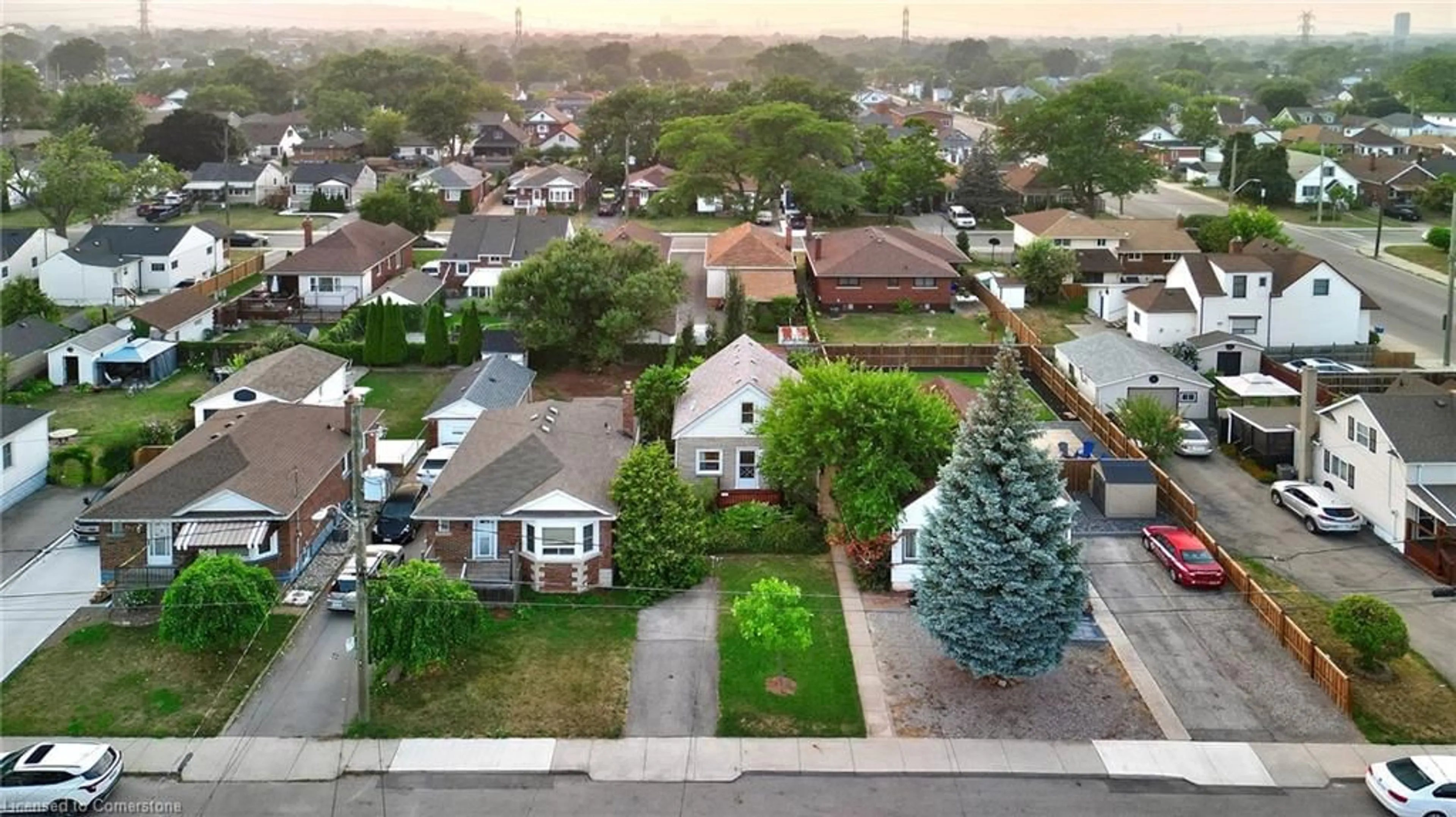 A pic from outside/outdoor area/front of a property/back of a property/a pic from drone, street for 109 Glennie Ave, Hamilton Ontario L8H 5V8