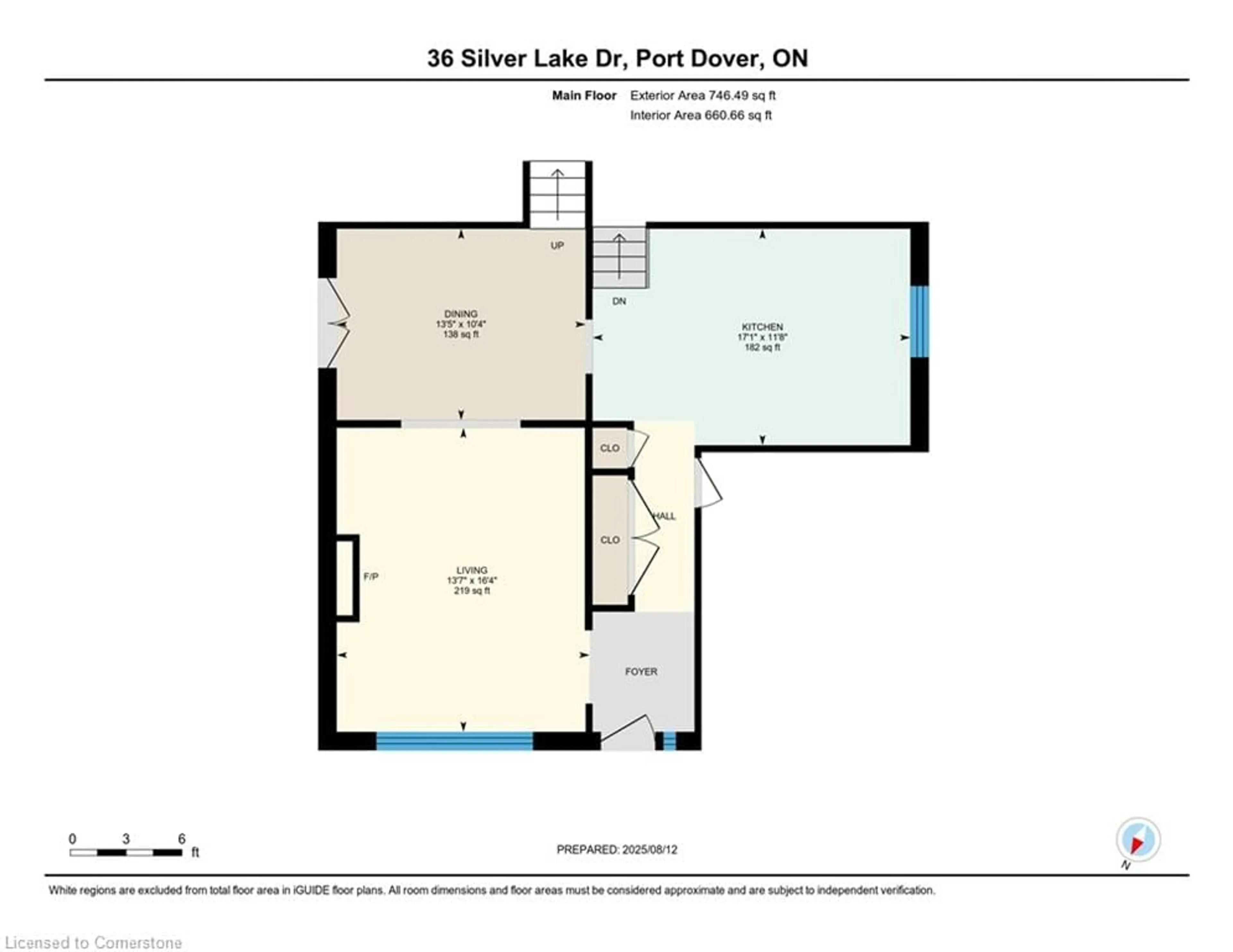 Floor plan for 36 Silver Lake Dr, Port Dover Ontario N0A 1N6