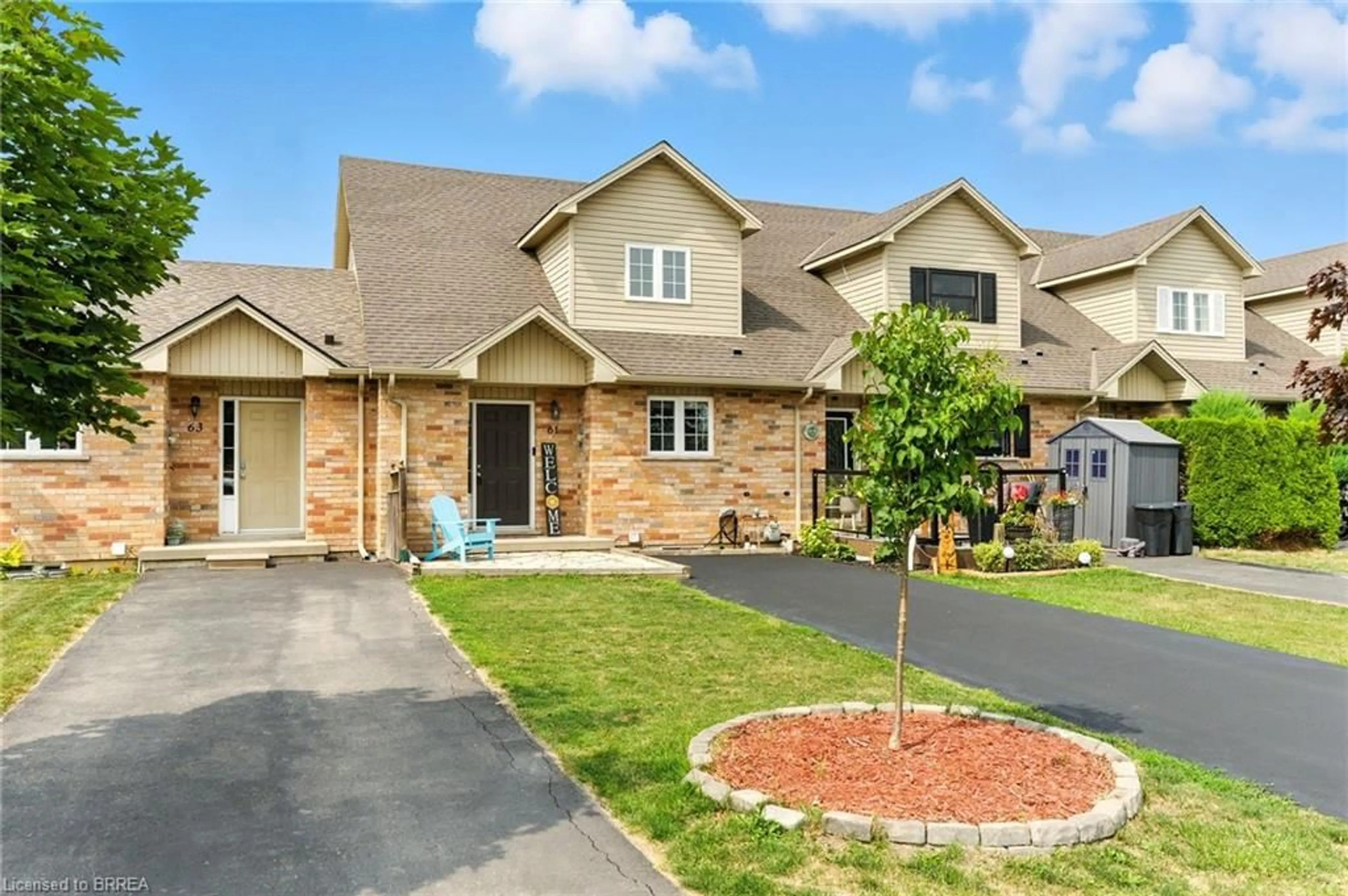 Home with brick exterior material, street for 61 Hudson Dr, Cayuga Ontario N0A 1E0