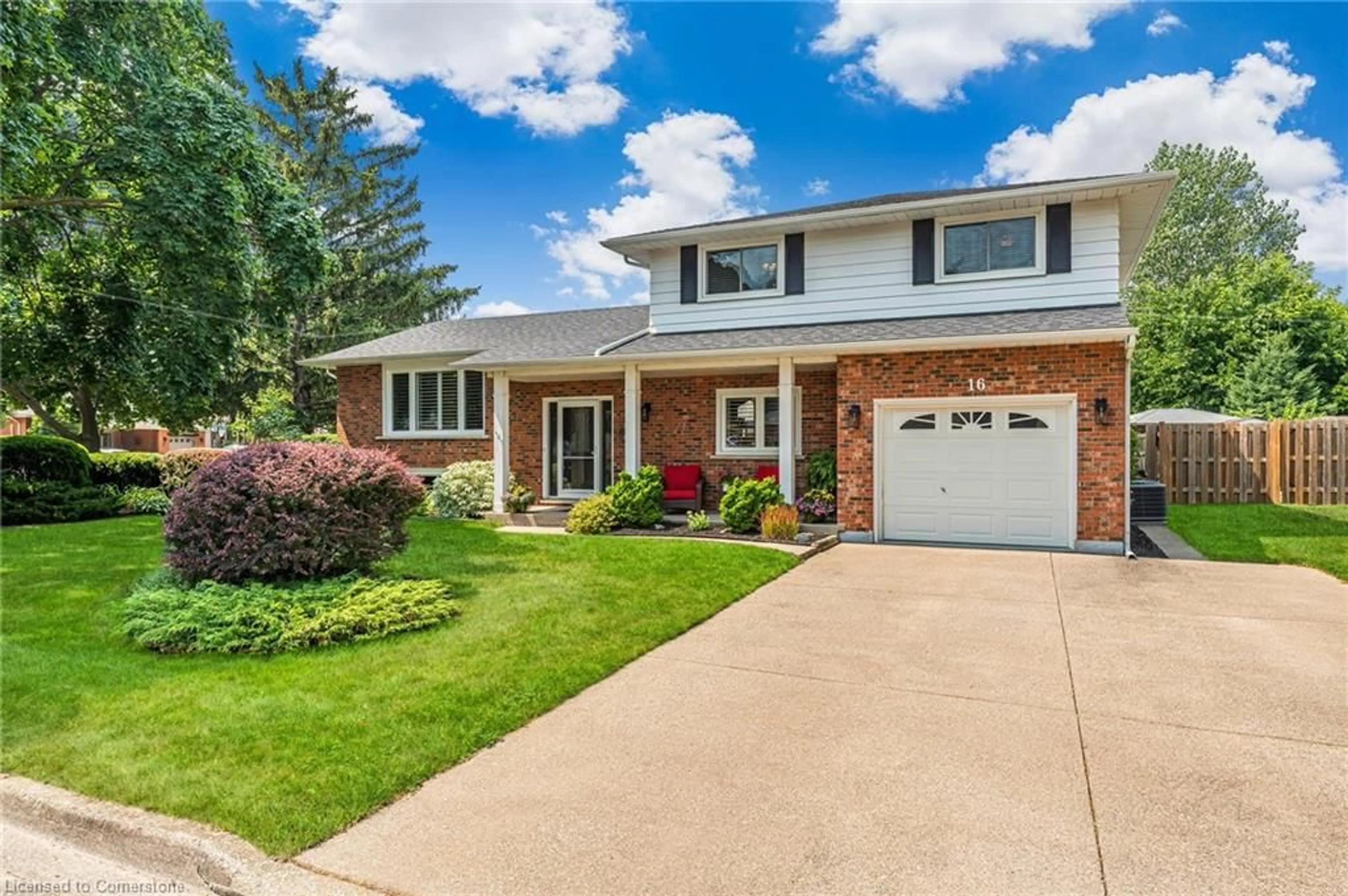 Home with brick exterior material, street for 16 Meadowbrook Cres, St. Catharines Ontario L2M 7H1