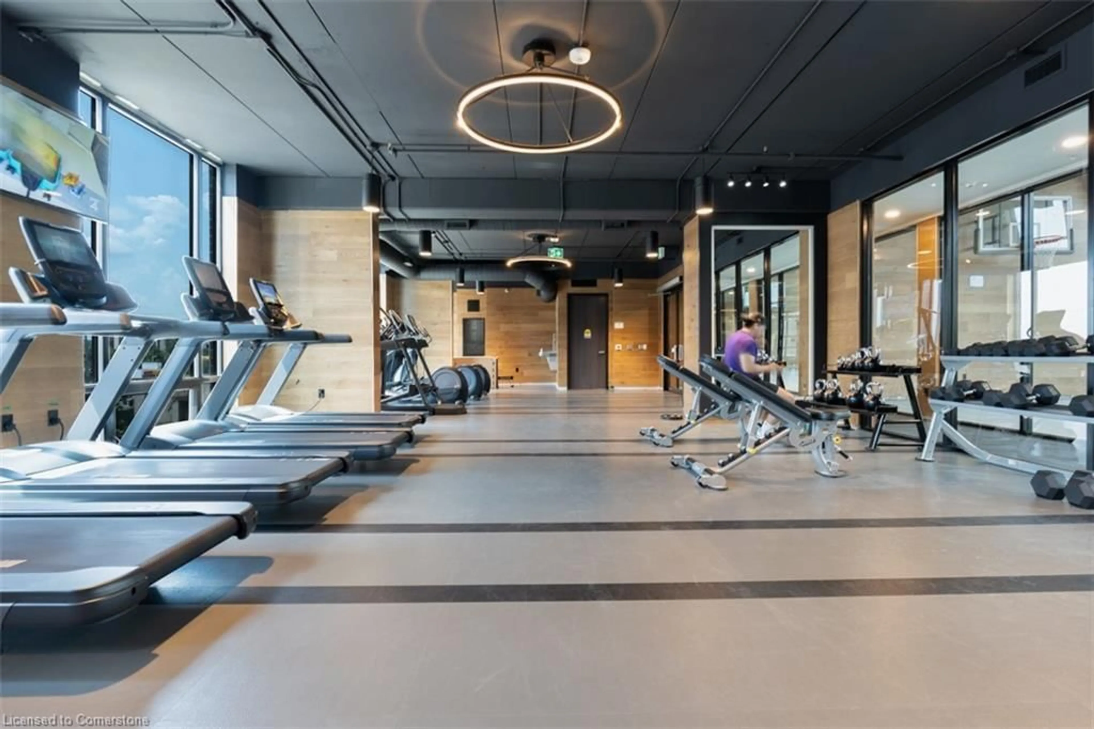Gym or fitness room for 145 Columbia St West St #1525, Waterloo Ontario N2L 0K7