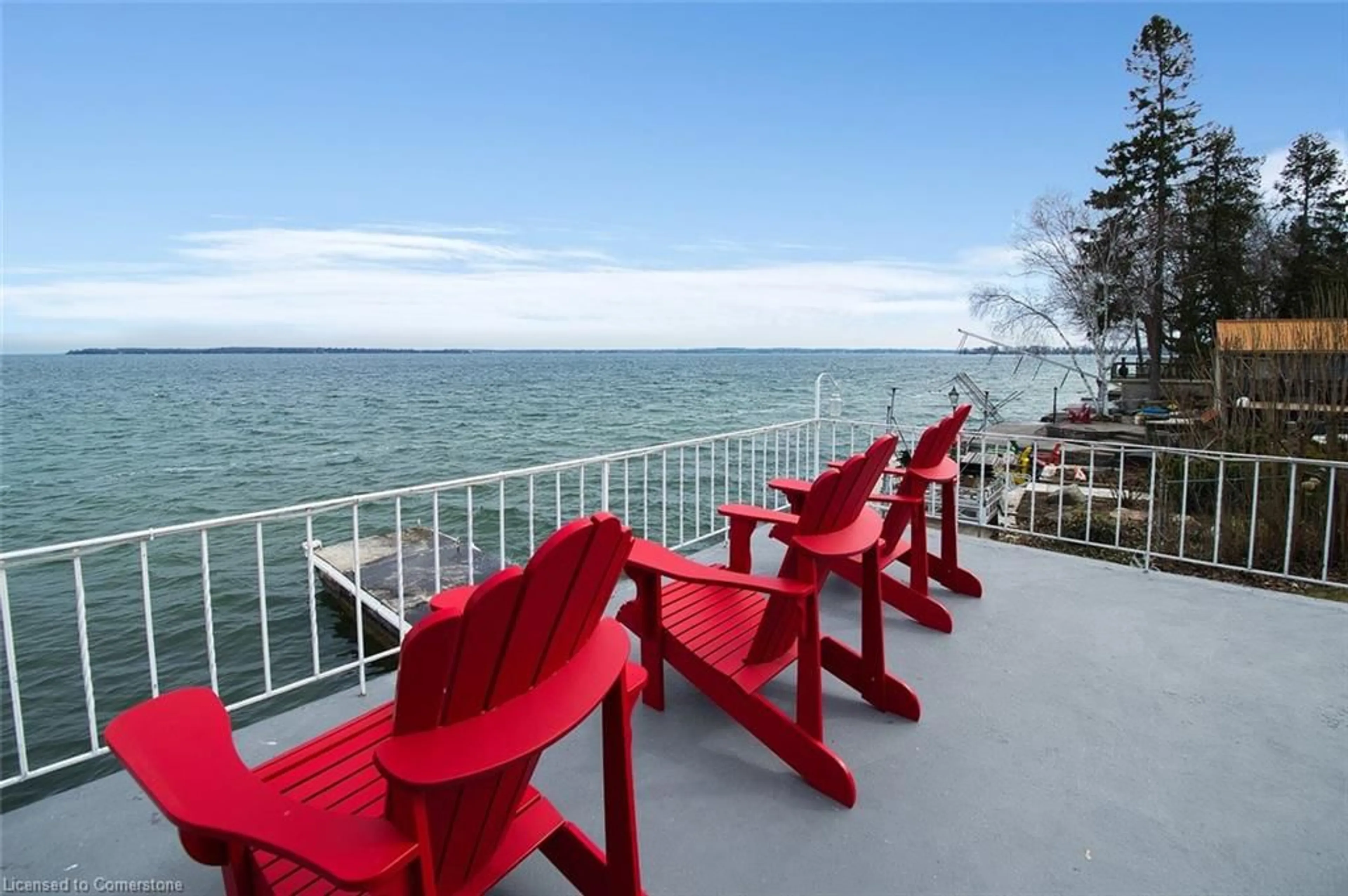 Patio, water/lake/river/ocean view for 629 Lakelands Ave, Innisfil Ontario L9S 4E5