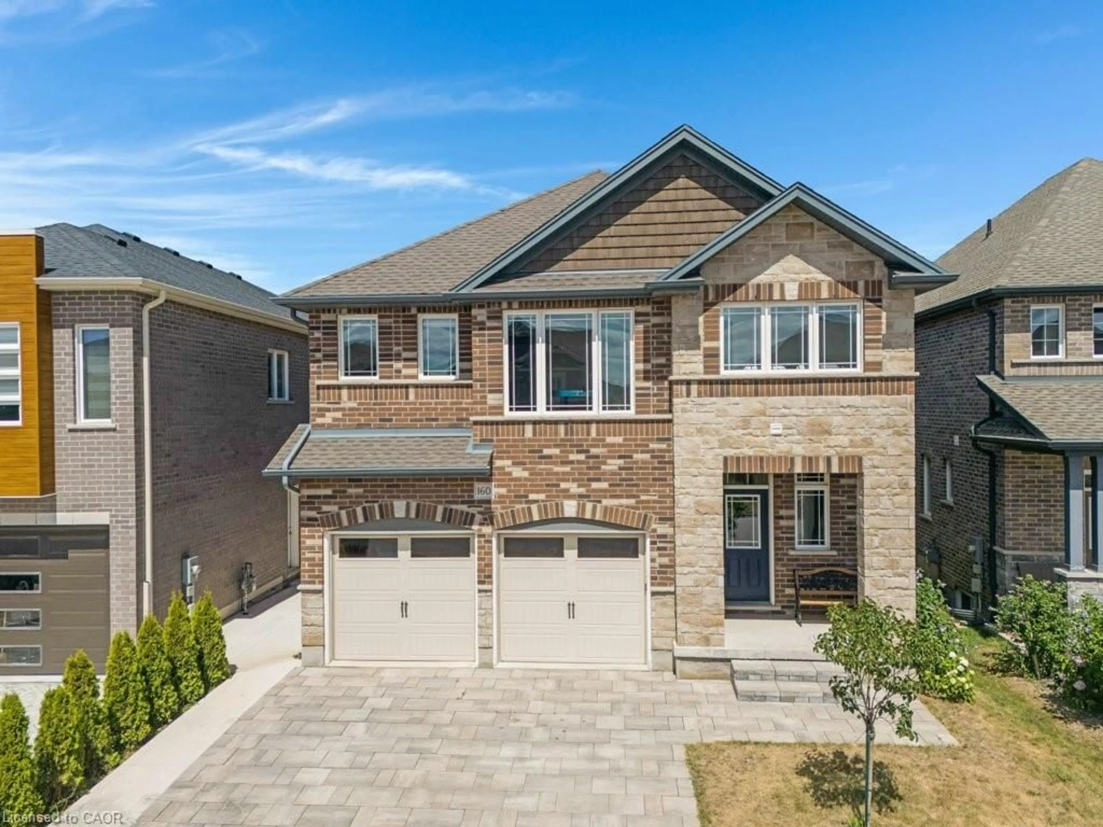 Home with brick exterior material, street for 160 Freure Dr, Cambridge Ontario N1S 0B4