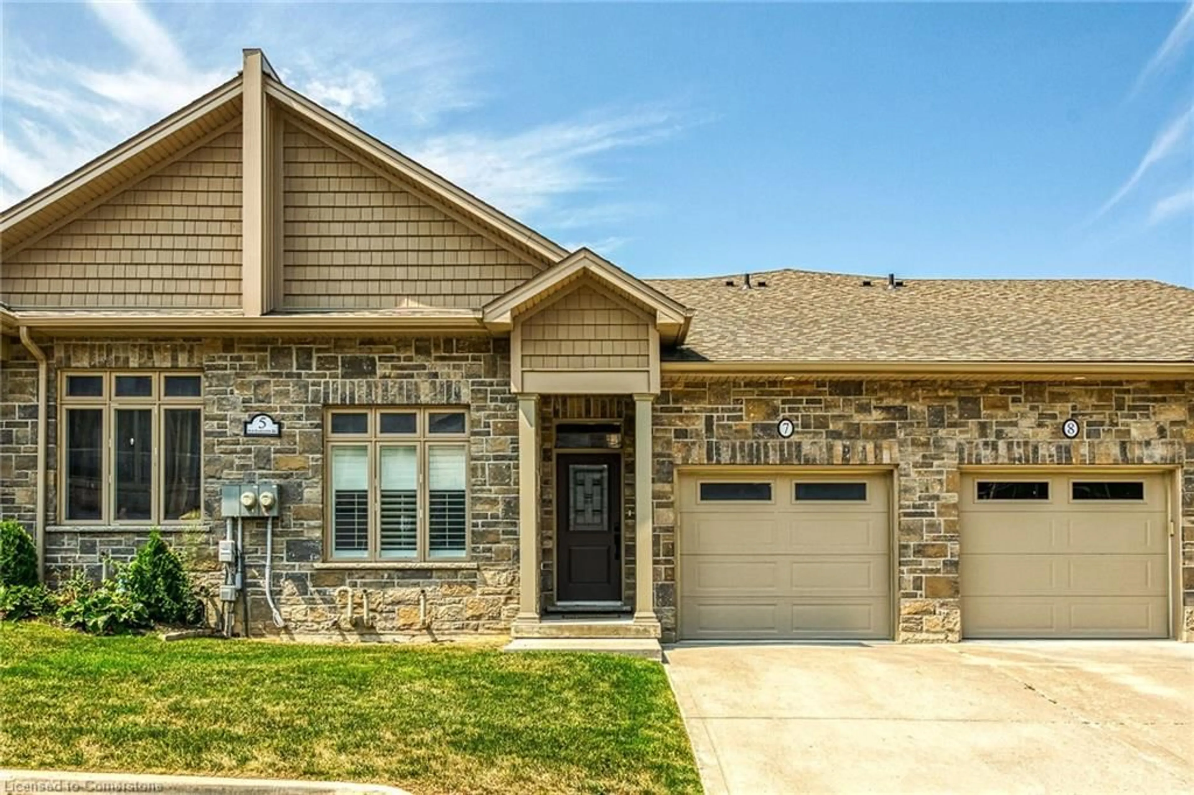 Home with brick exterior material, street for 5 Old Hamilton Rd #7, Port Dover Ontario N0A 1N7