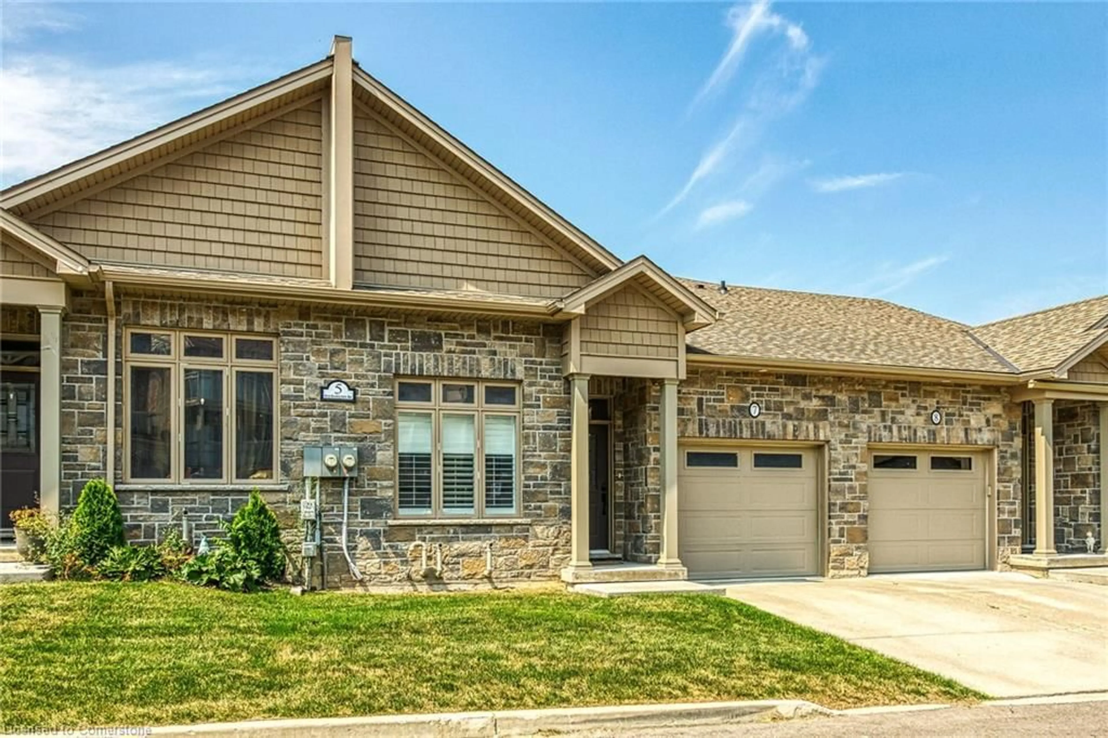 Home with brick exterior material, street for 5 Old Hamilton Rd #7, Port Dover Ontario N0A 1N7