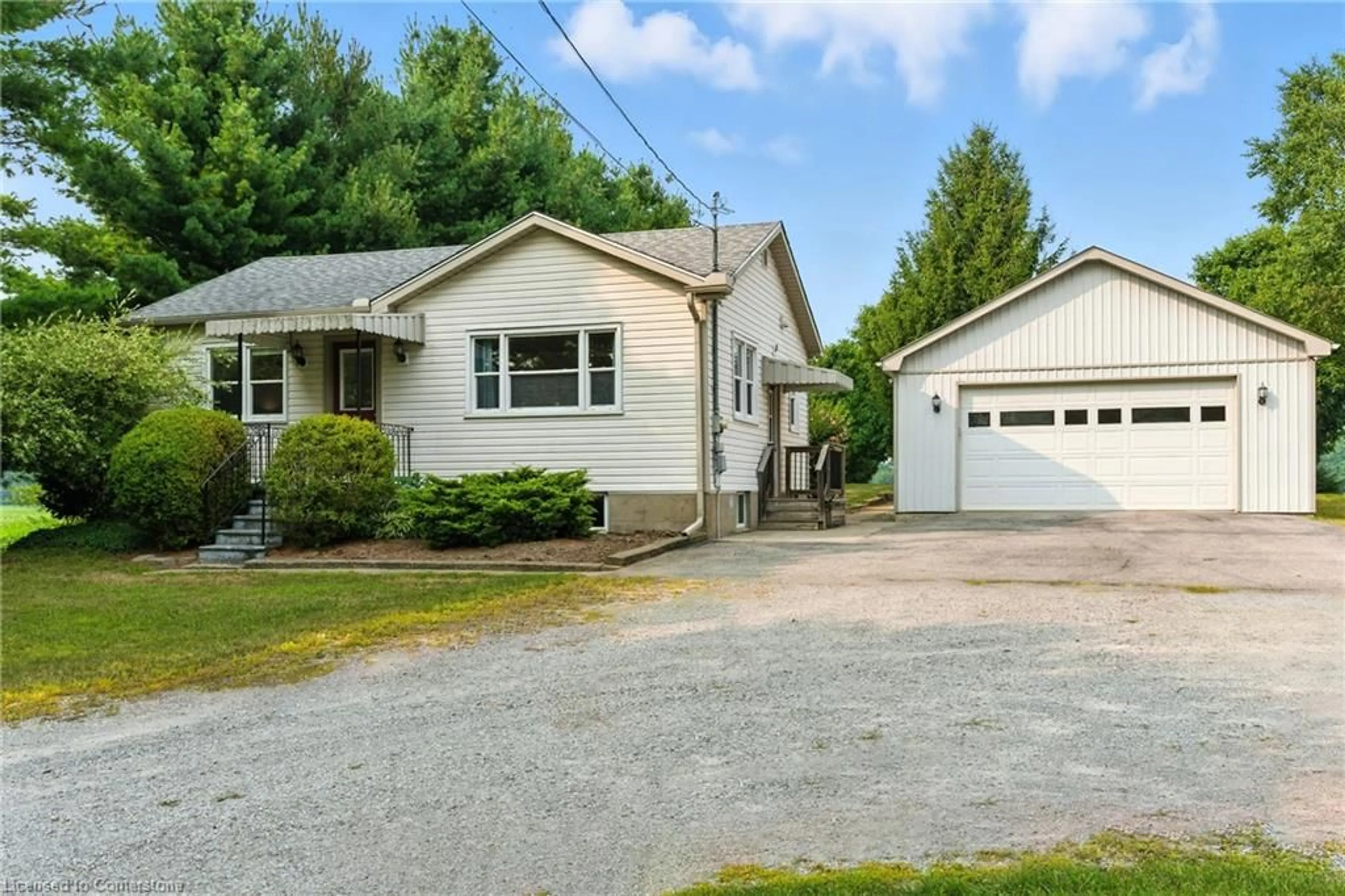 Home with vinyl exterior material, street for 181 Inman Rd, Dunnville Ontario N1A 2W5