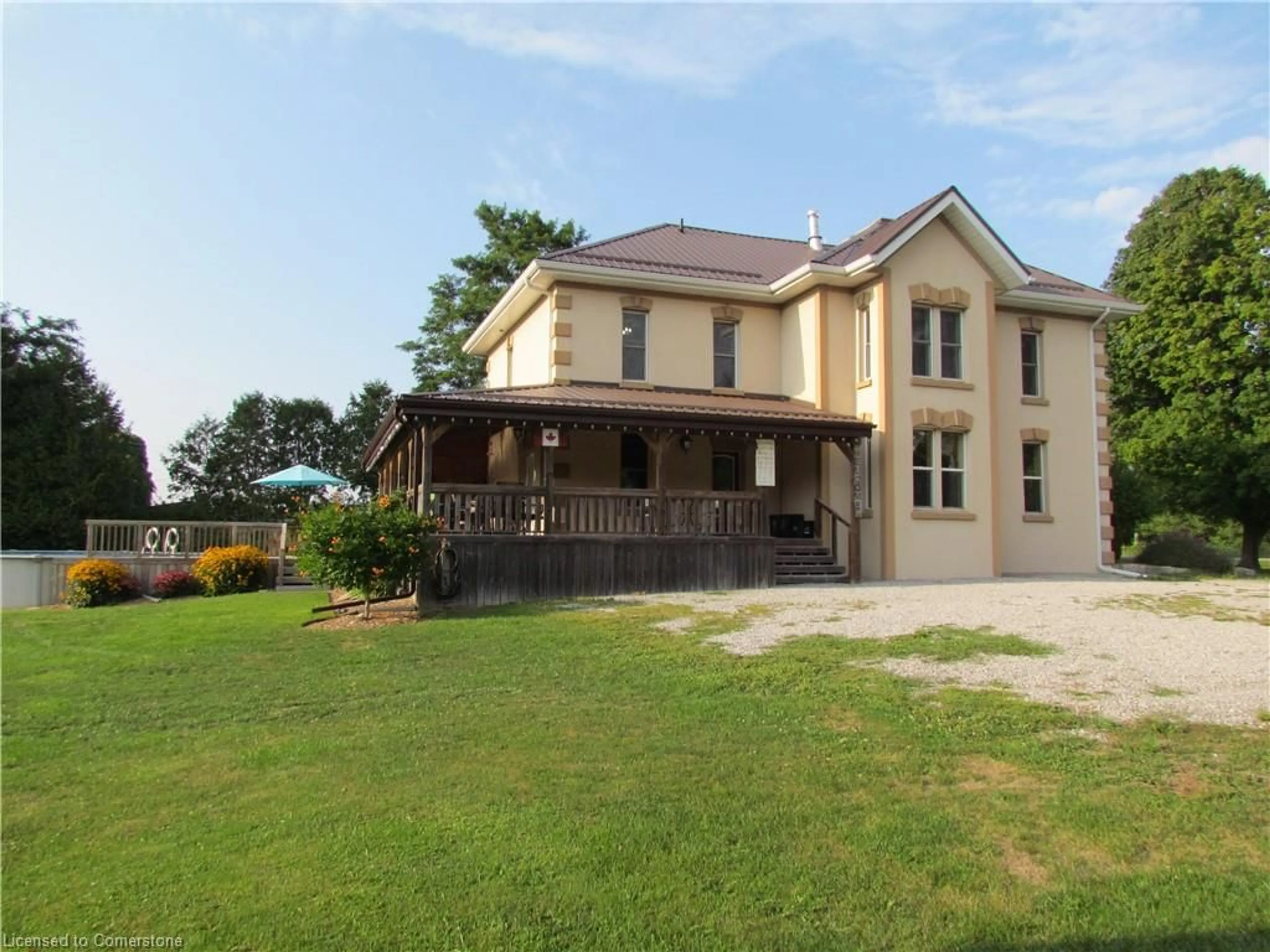 A pic from outside/outdoor area/front of a property/back of a property/a pic from drone, building for 339 ENR Concession 7 Rd, Clear Creek Ontario N0E 1C0