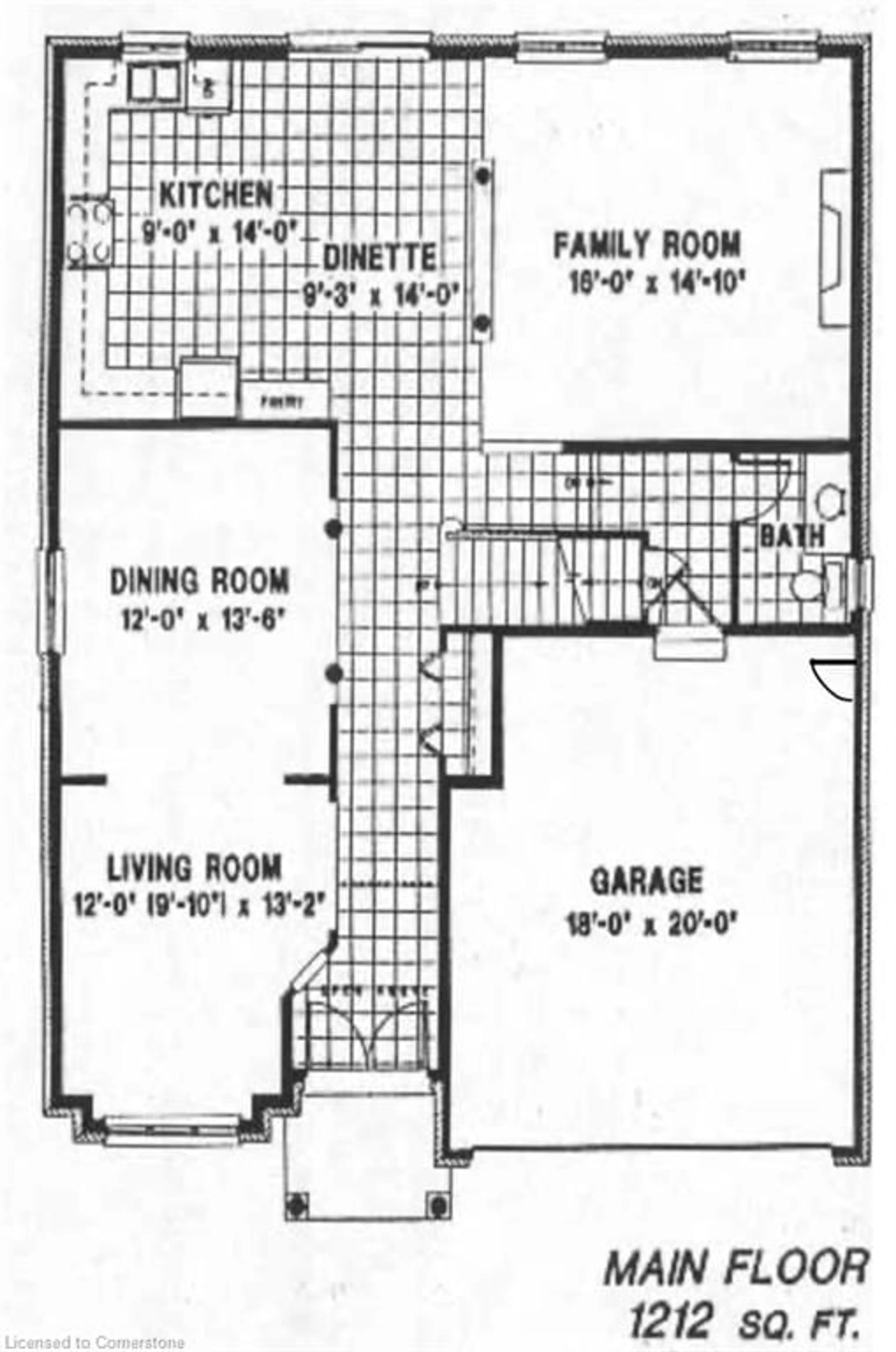 Floor plan for 26 Colin Cres, Hamilton Ontario L9A 0A1