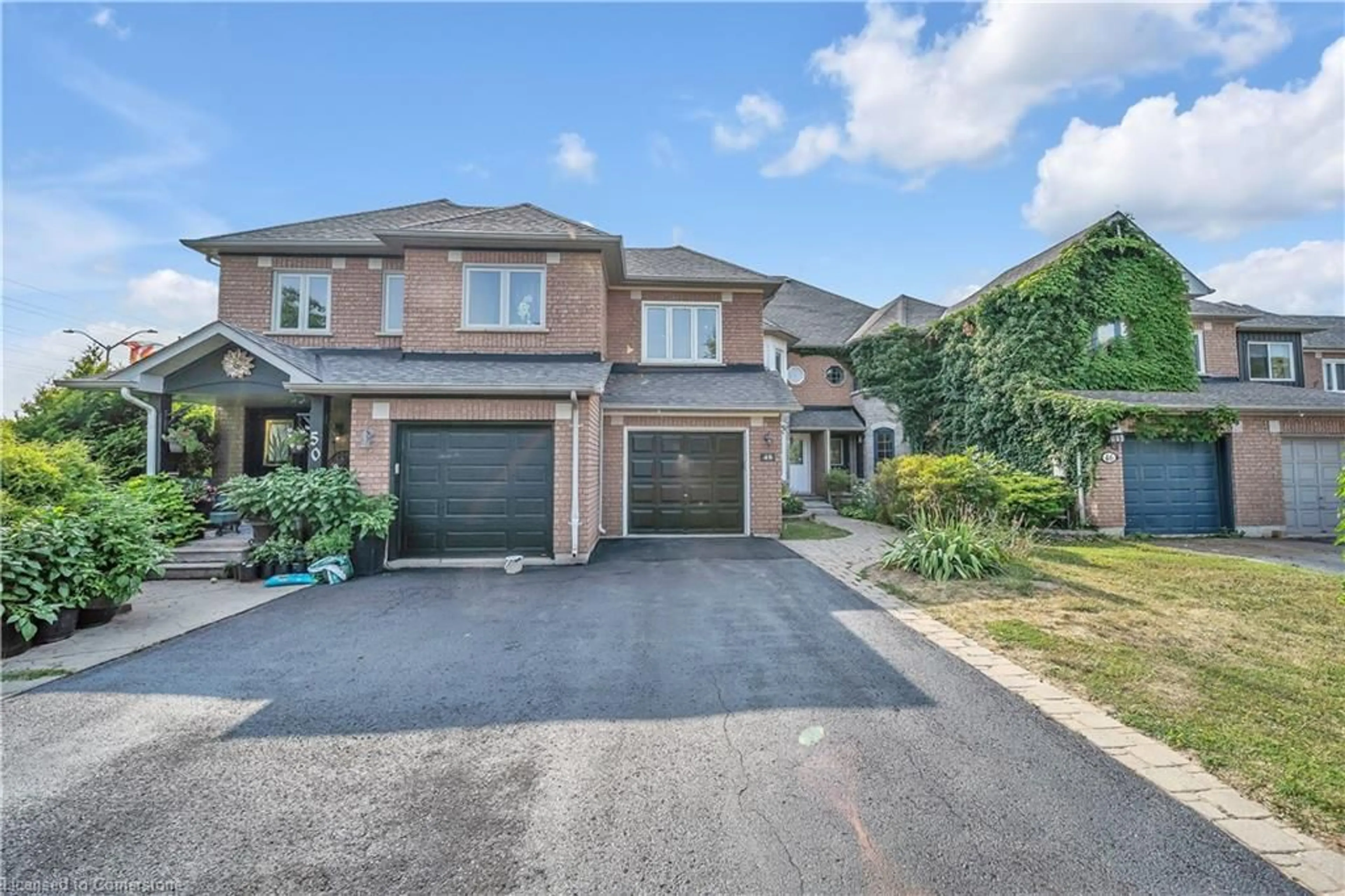 A pic from outside/outdoor area/front of a property/back of a property/a pic from drone, street for 48 James Young Dr, Georgetown Ontario L7G 5S5