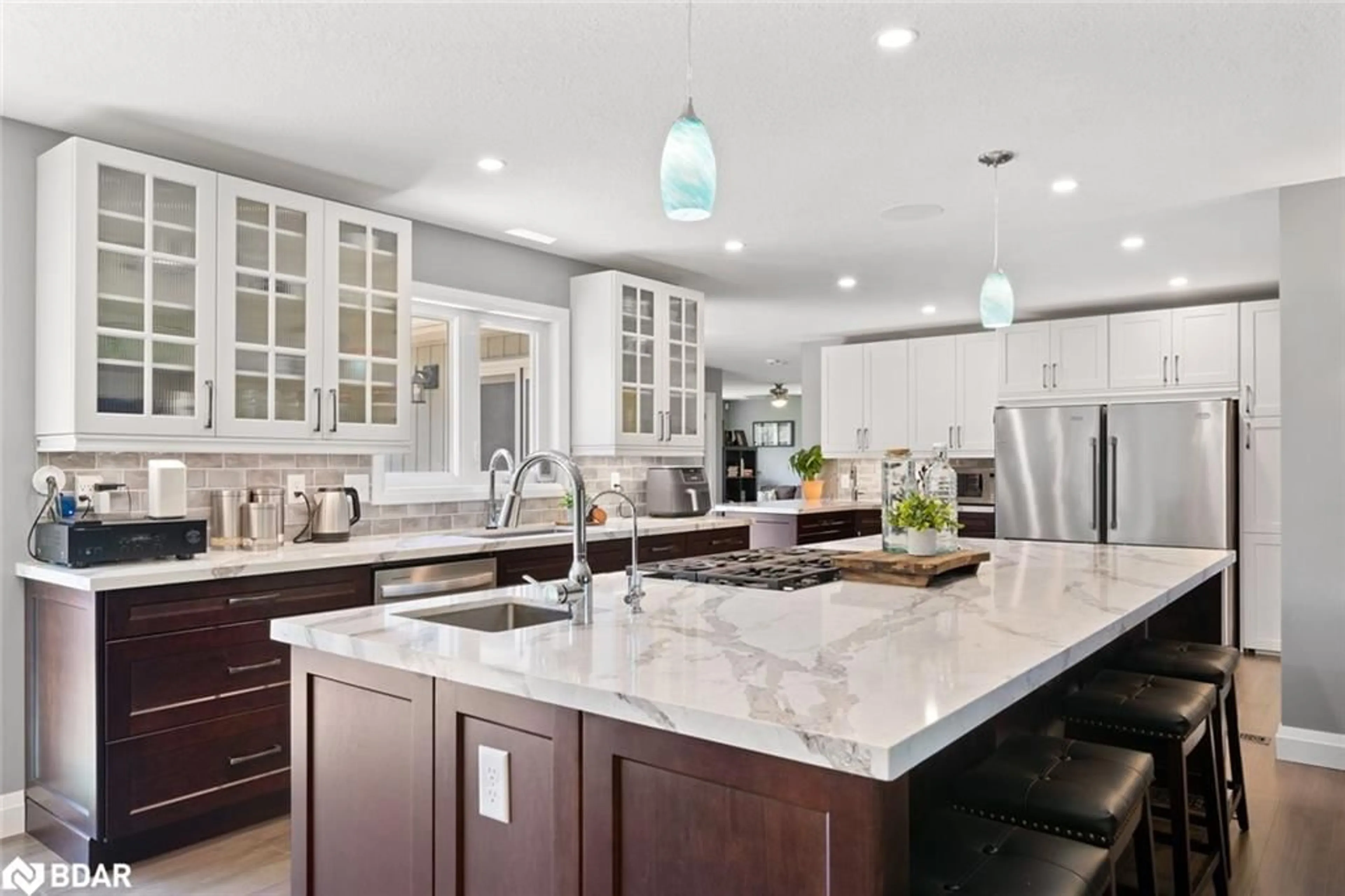 Contemporary kitchen, ceramic/tile floor for 1277 Sunnidale Rd, Springwater Ontario L9X 1W5