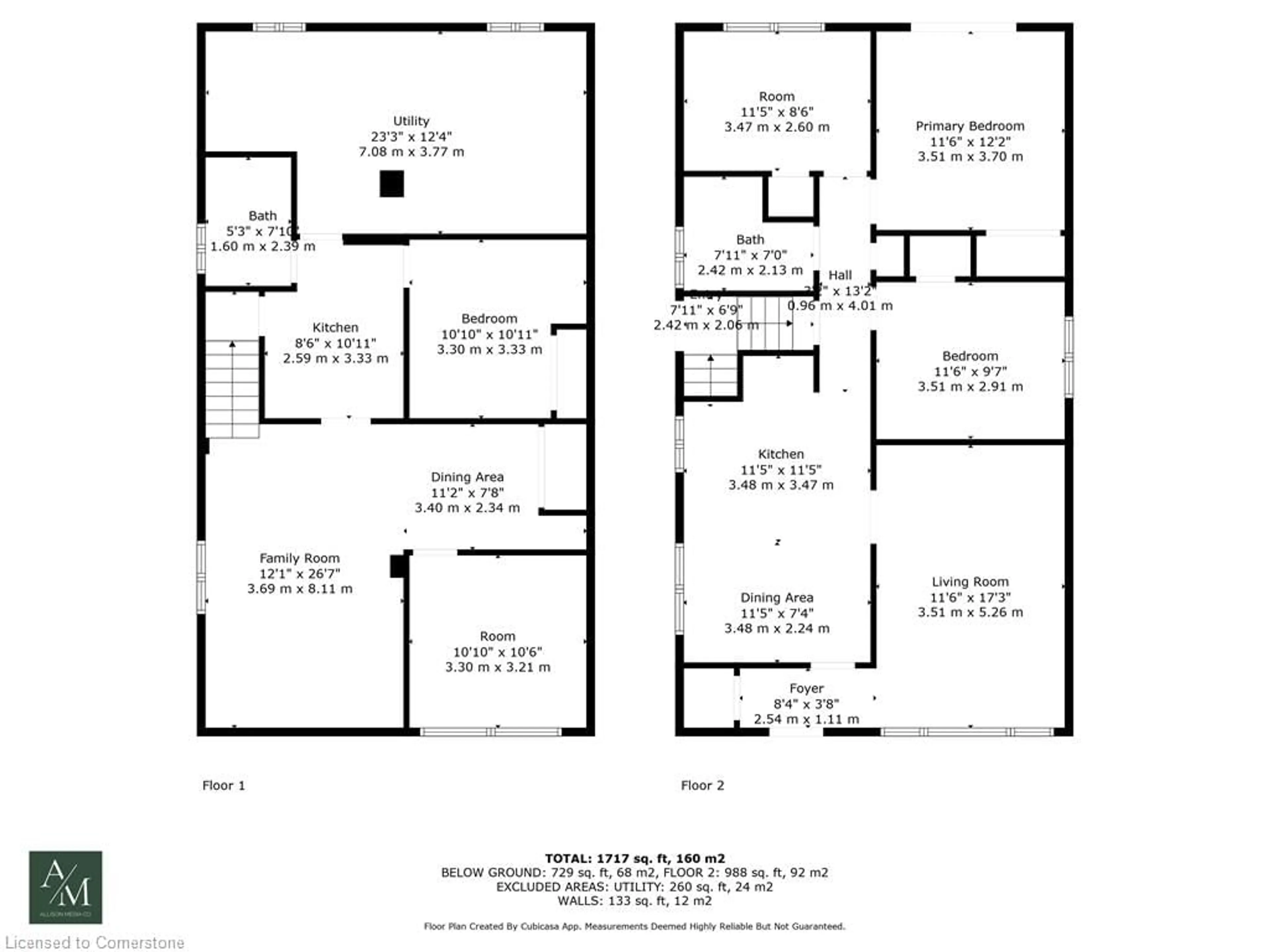 Floor plan for 120 Buckingham Dr, Hamilton Ontario L9C 2G7