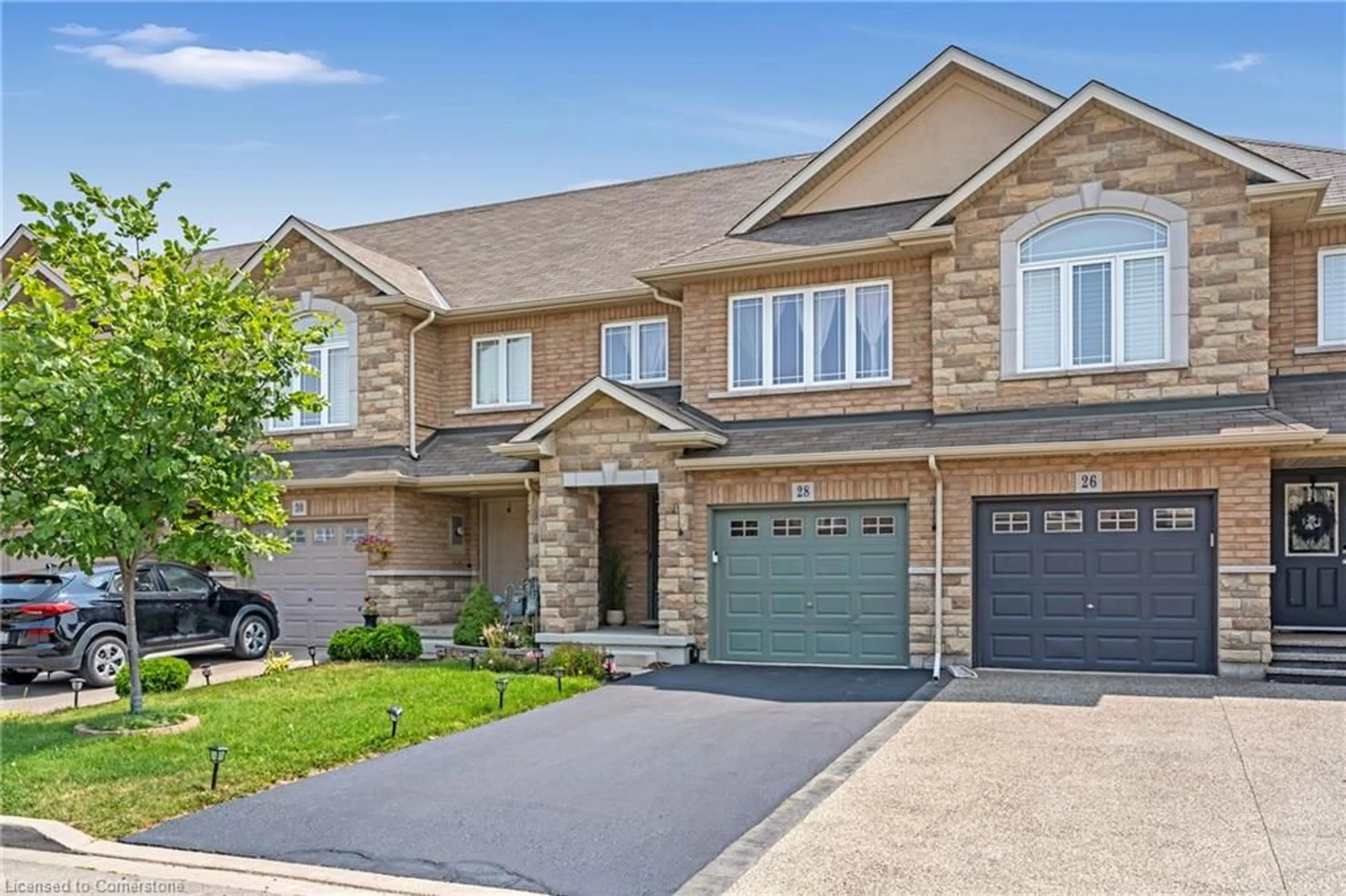 Home with brick exterior material, street for 28 Charleswood Crescent Cres, Hamilton Ontario L0R 1P0