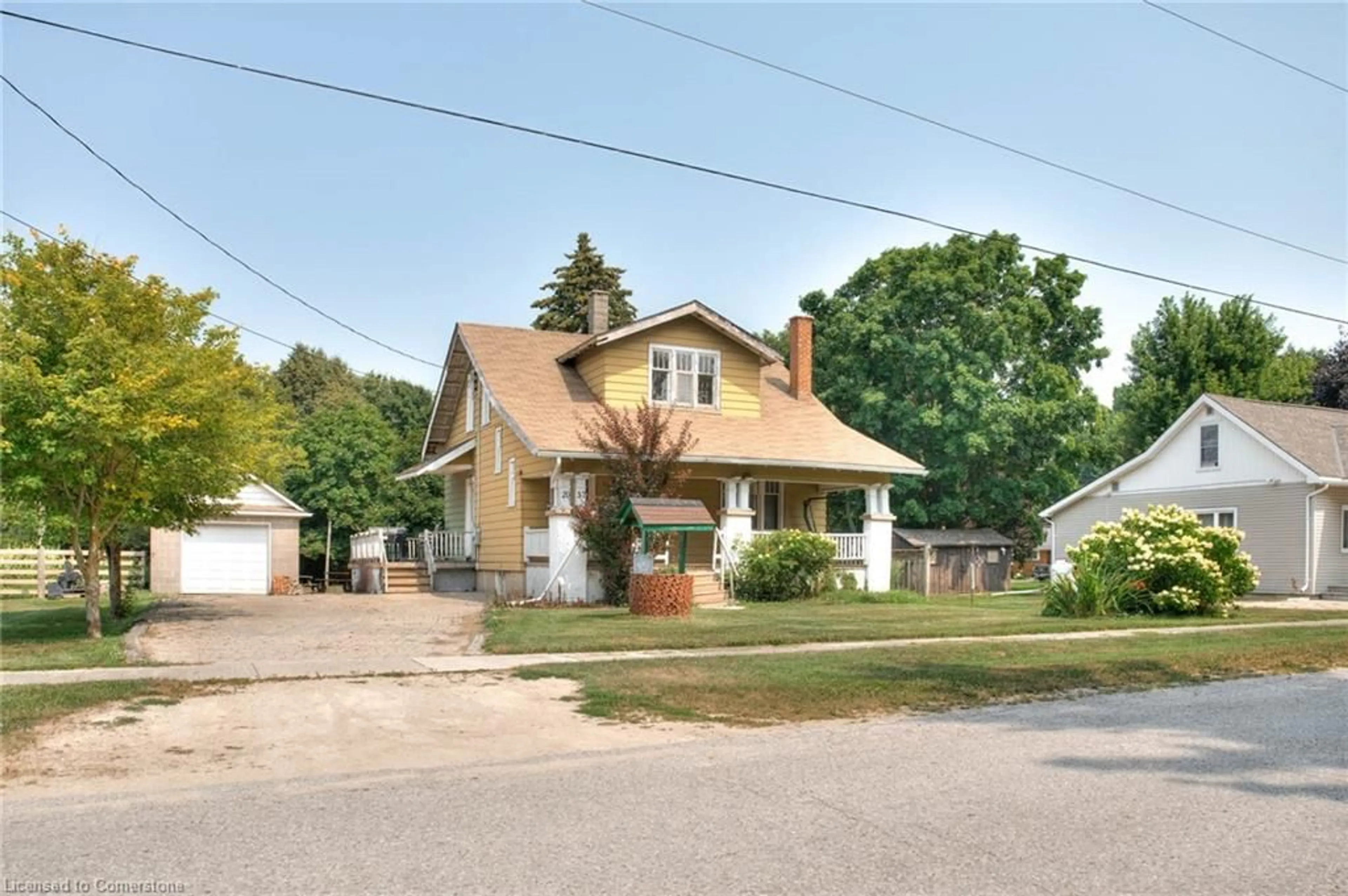 A pic from outside/outdoor area/front of a property/back of a property/a pic from drone, street for 2057 Martin St St, Gorrie Ontario N0G 1X0