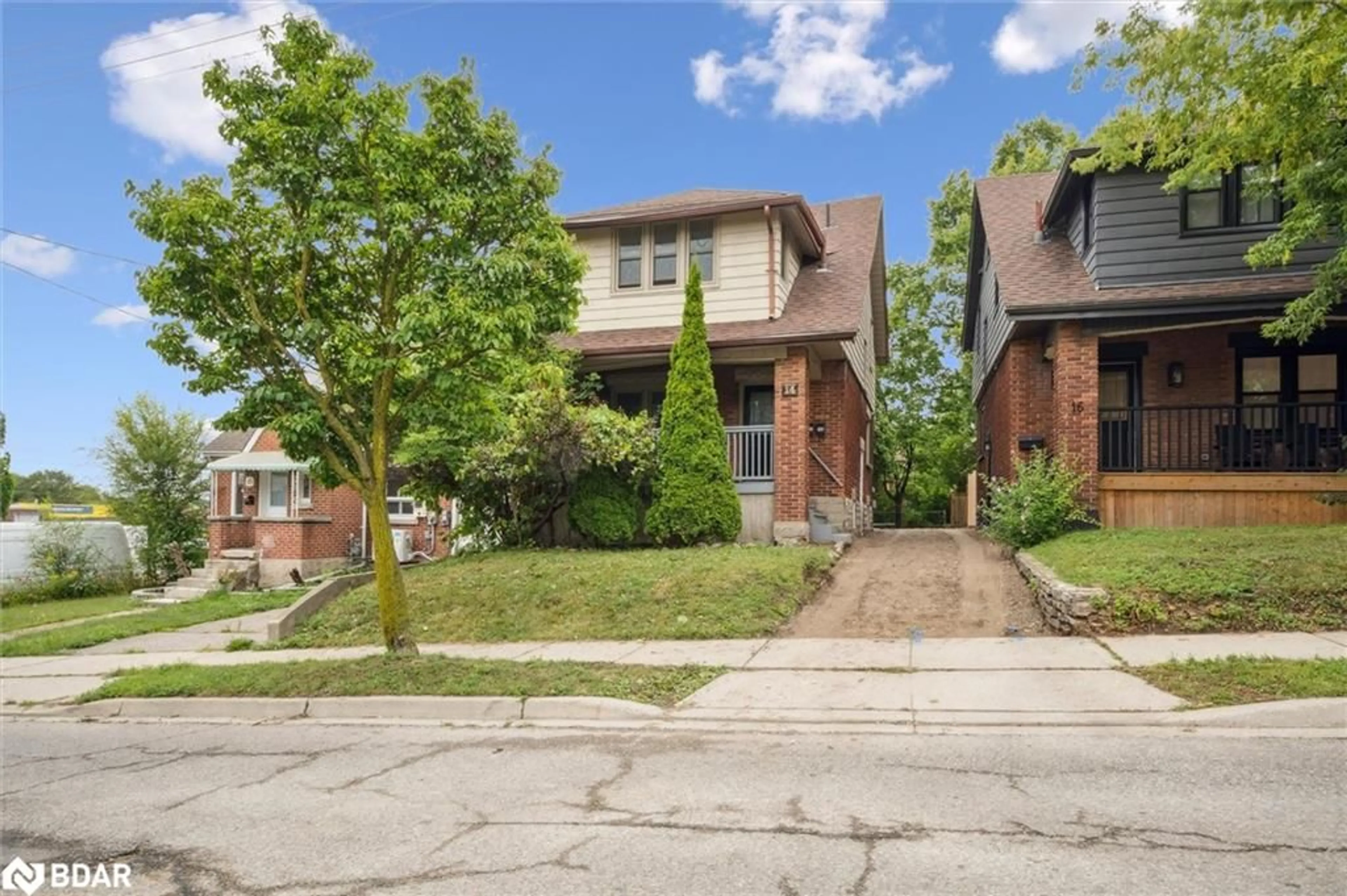 Home with brick exterior material, street for 14 Stirling Ave, Kitchener Ontario N2H 3G5